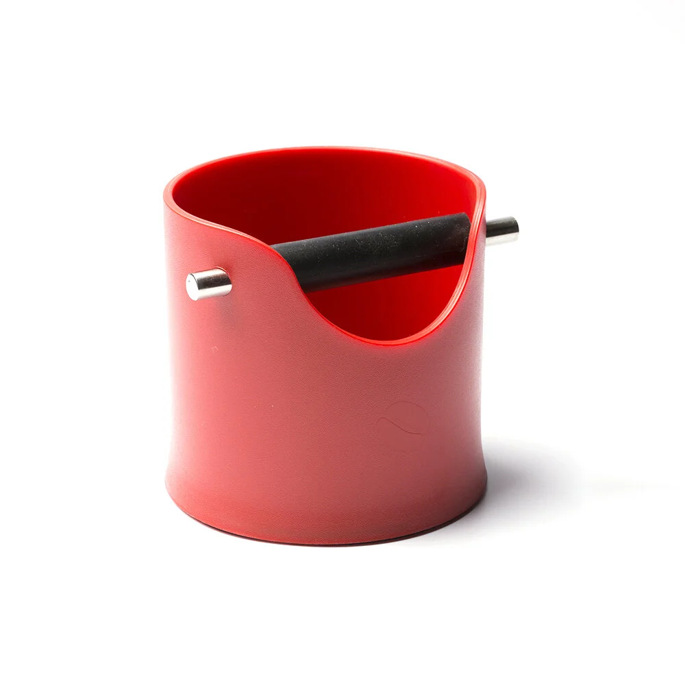 Crema Pro Knock Bin - 100mm Red