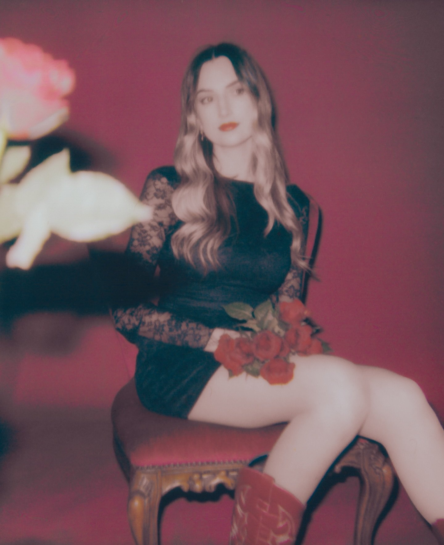 Ange on Polaroid 🥀 | @angelarosemusic
