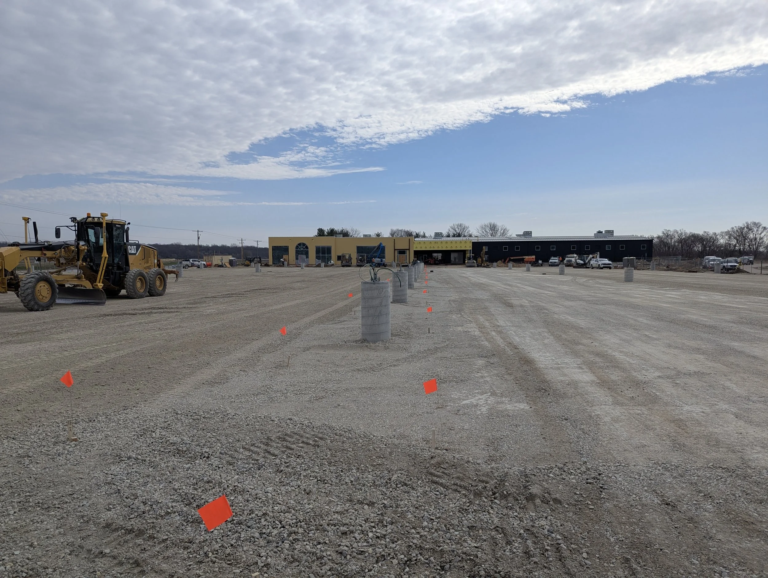 Construction staking