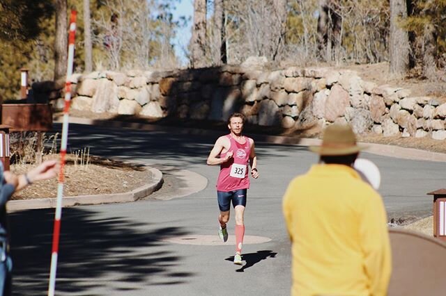 We&rsquo;ve got ourselves a champ! Congrats to owner @ownyourrun on his victory at this past weekend&rsquo;s El Ni&ntilde;o El Schmino up in Flagstaff! Check out his Run Sedona branded Nike Dri-Fit Breath Singlet. 👀 We&rsquo;re looking forward to se