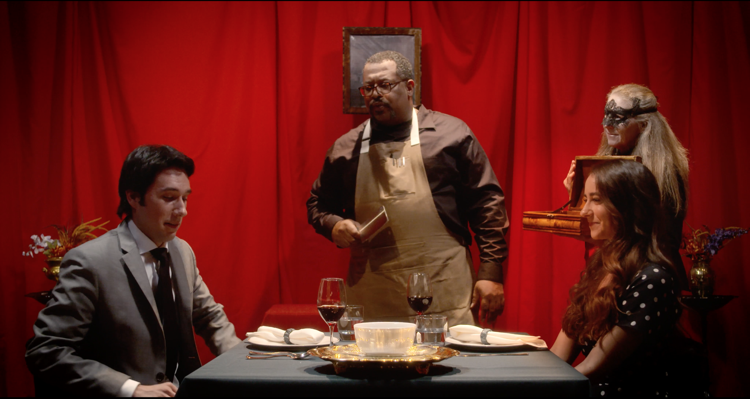  The Menu is a short film I made in my second year at UT Austin. It had its premiere at Fantastic Fest in 2018. If you wish to see it send Atli a line. 