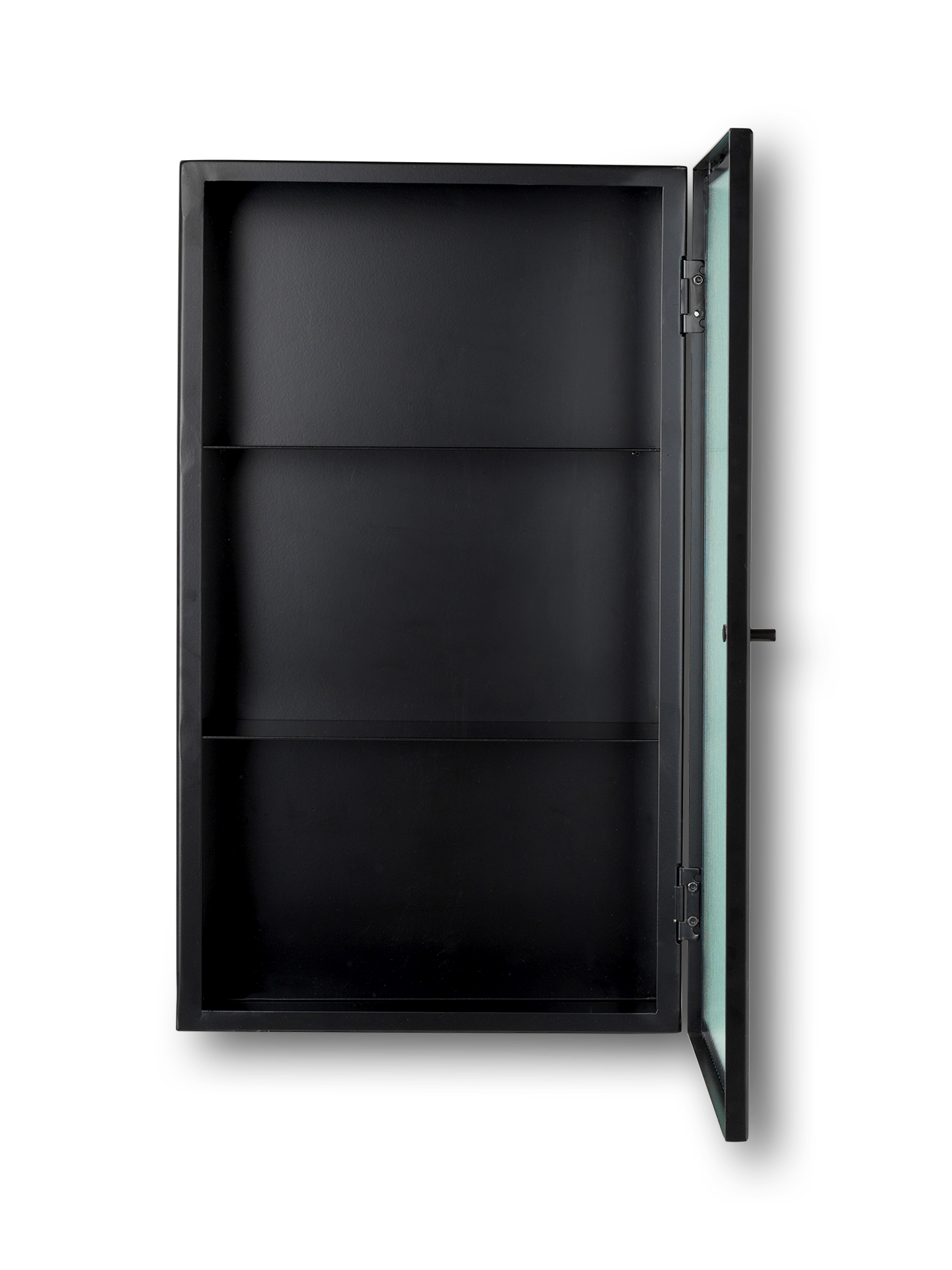 Haze Wall Cabinet - Black (Open View).png