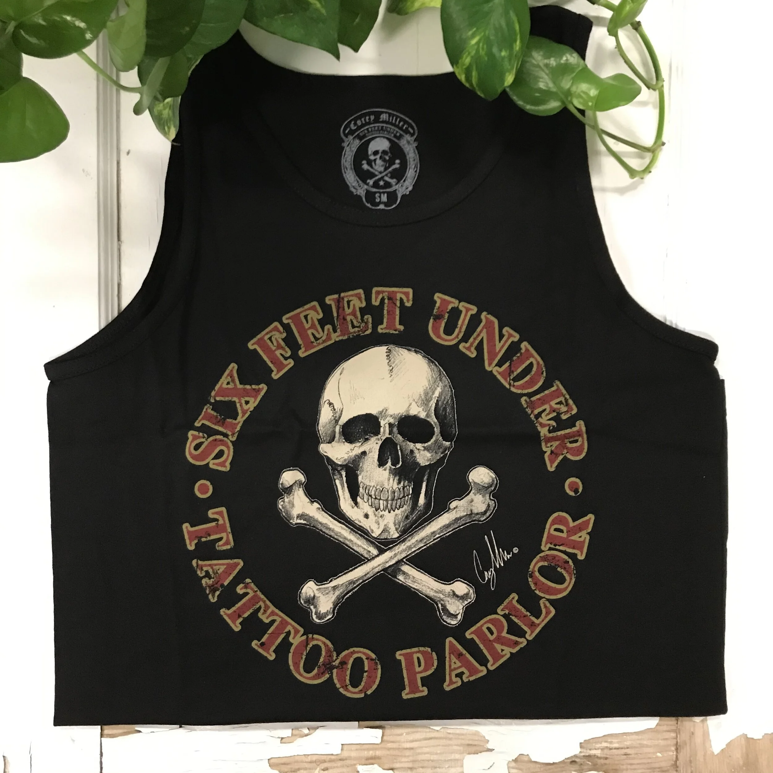 Men's Sleeveless Fishing T-Shirt – Fish Bones Skeleton Graphic Muscle Tank