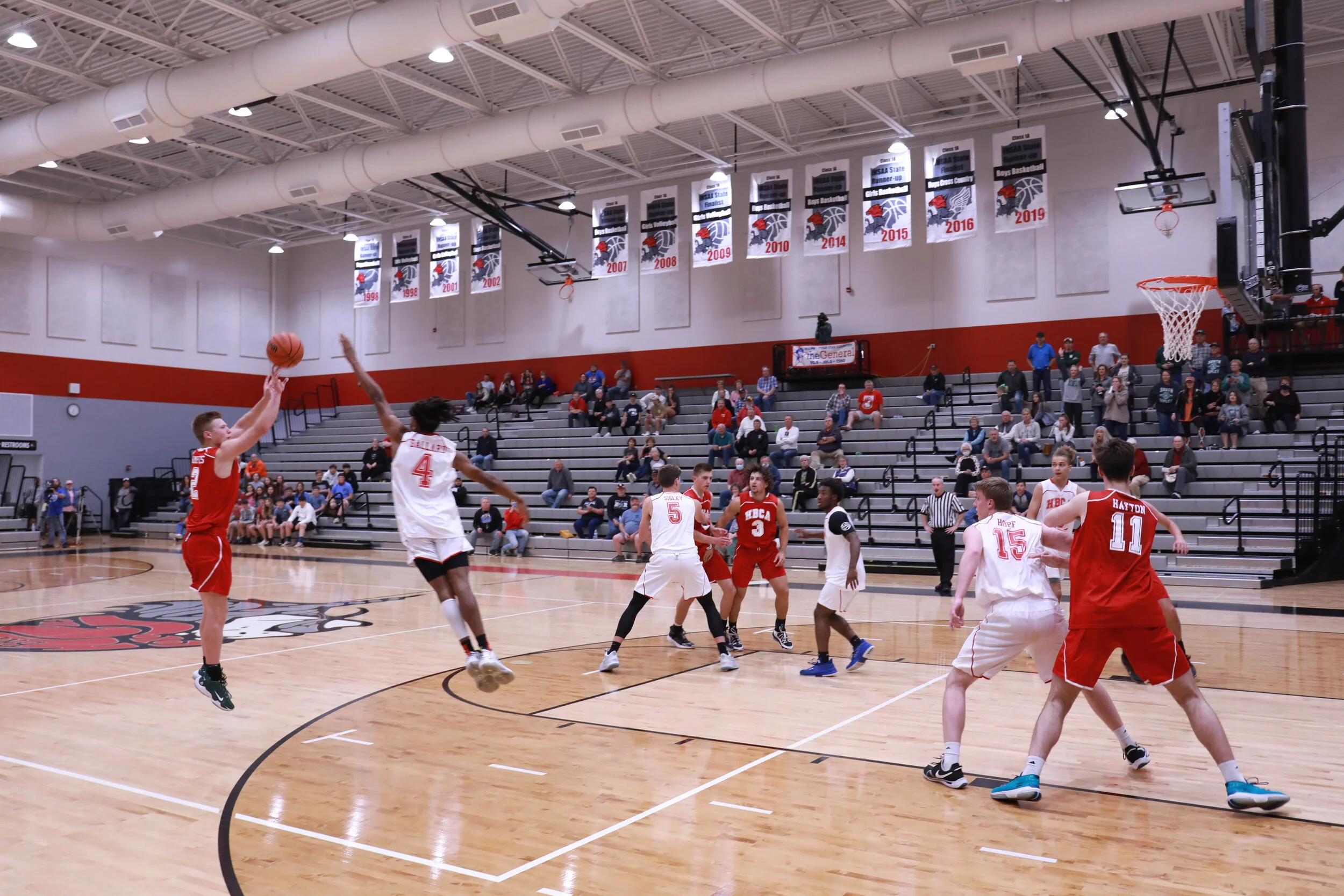 Game-Winning shot by Cody Samples of South Ripley. East beat West 131–128 in a sudden death 2 OT game.