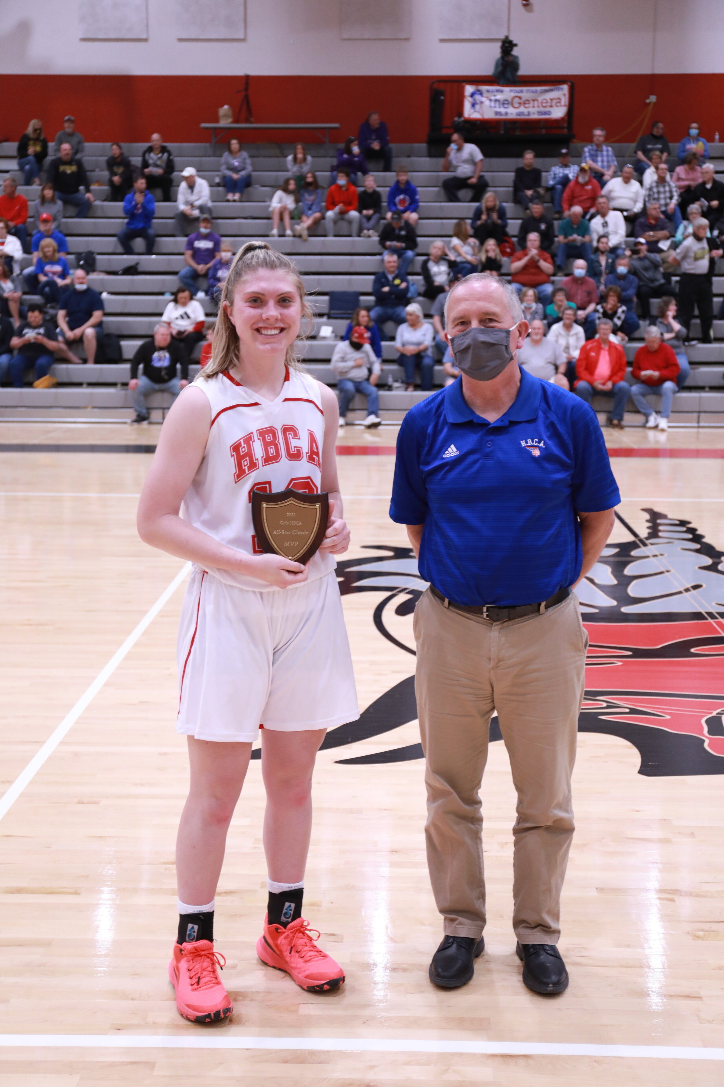 2021 All-Star Classic Girls MVP Rebekah Gordon of Heritage Hills