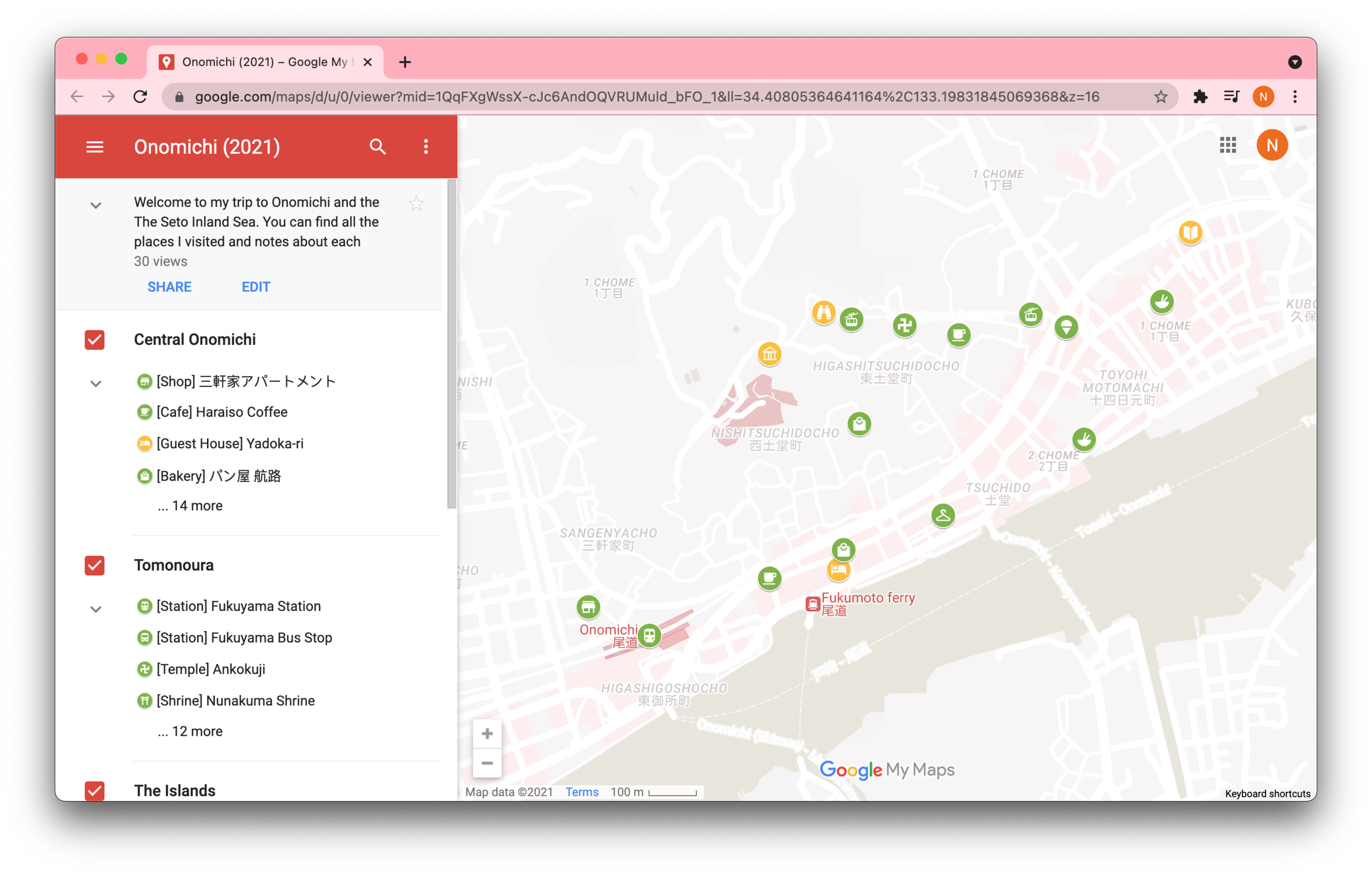 Google MyMaps (do this!)