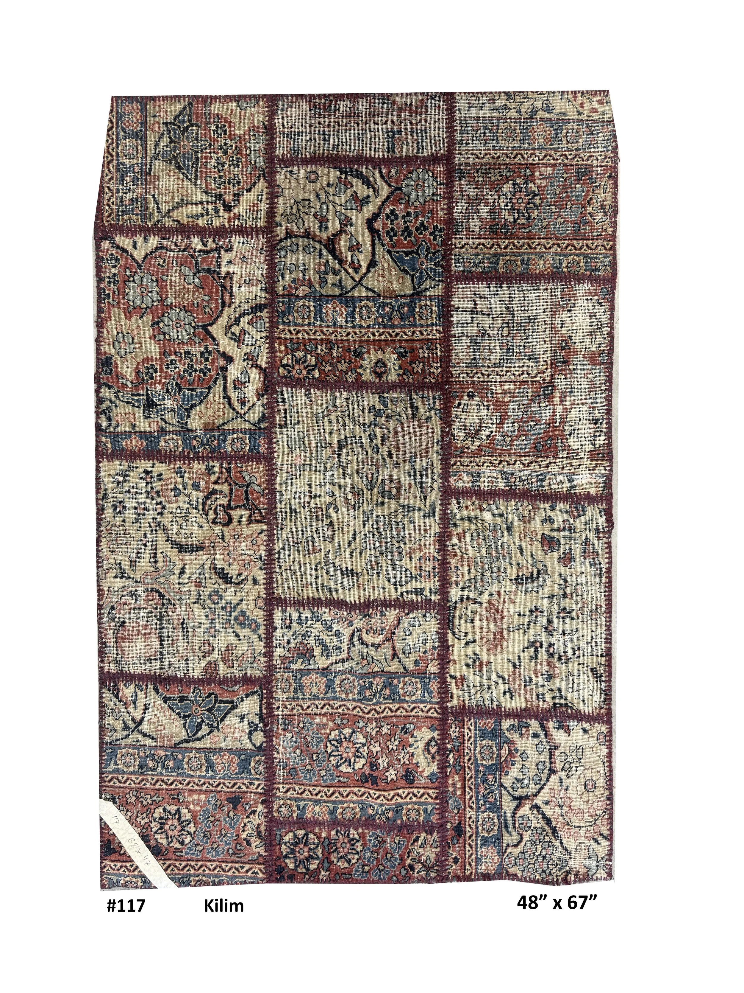 #117 Kilim - 65" x 47"