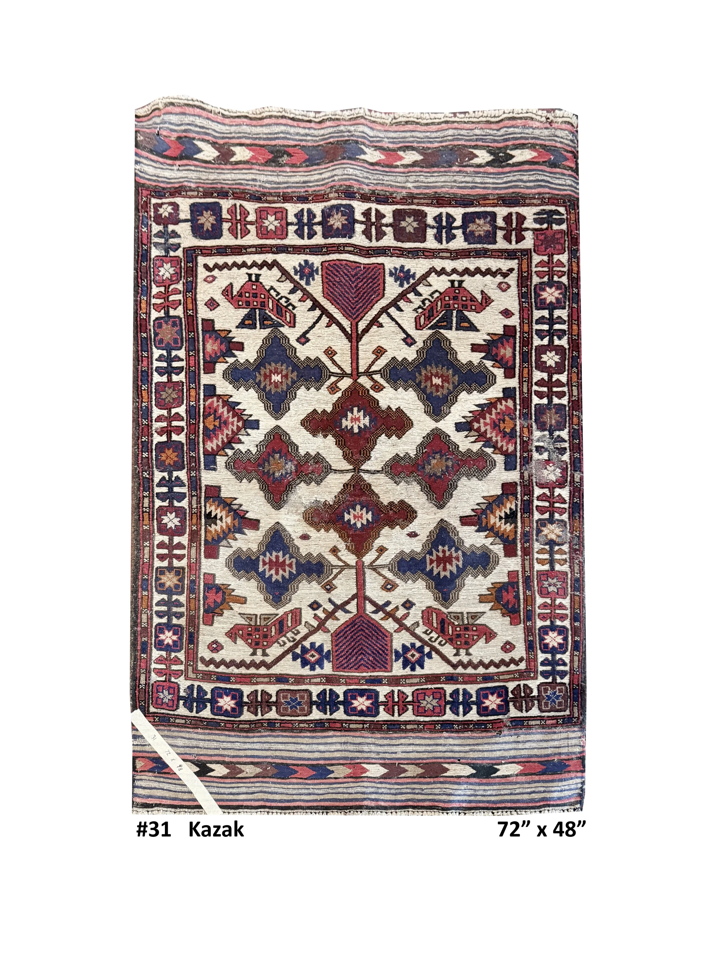 #31 Kazak 72" x 48"