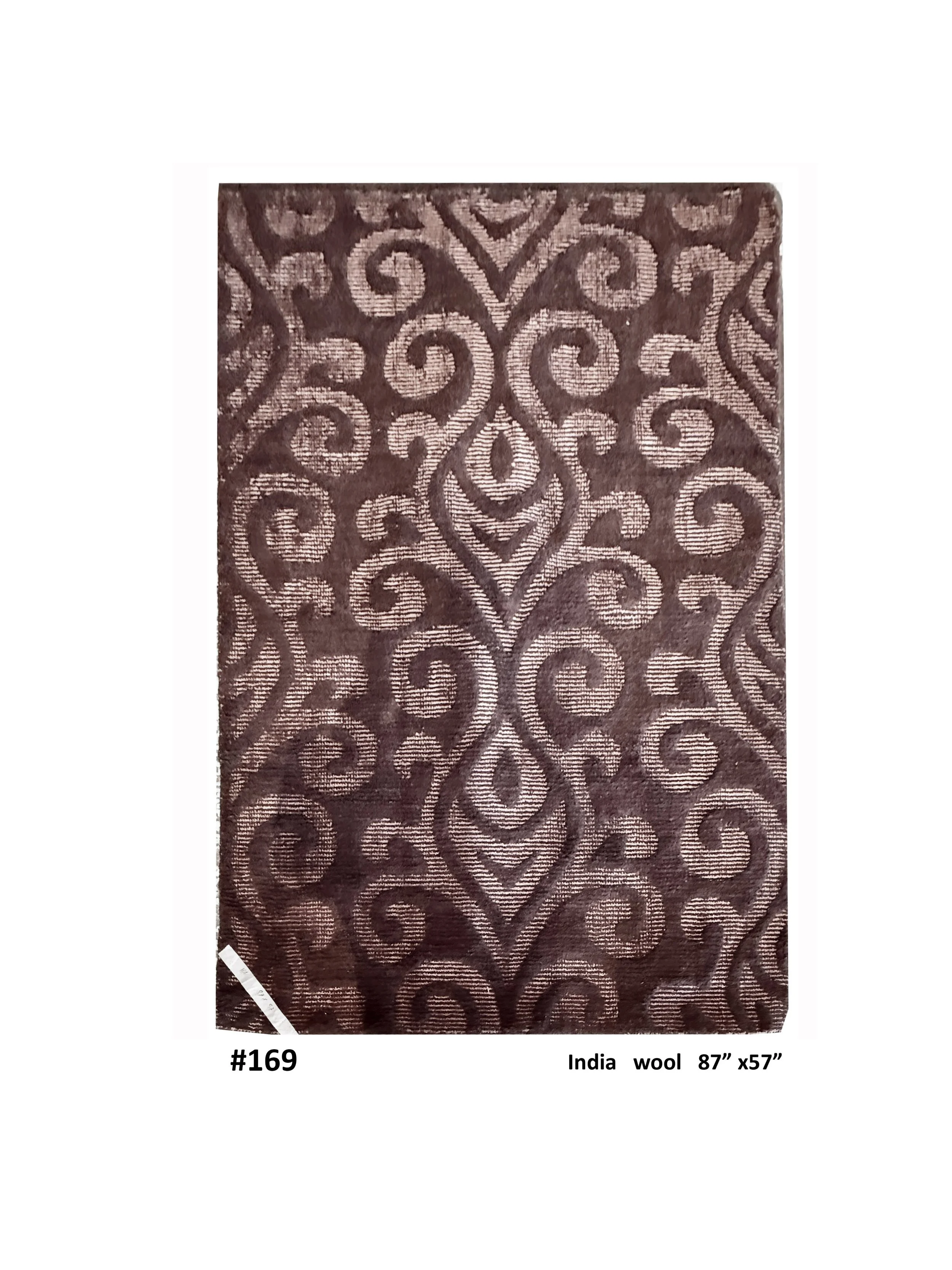 #169 India Wool - 87" x 57"