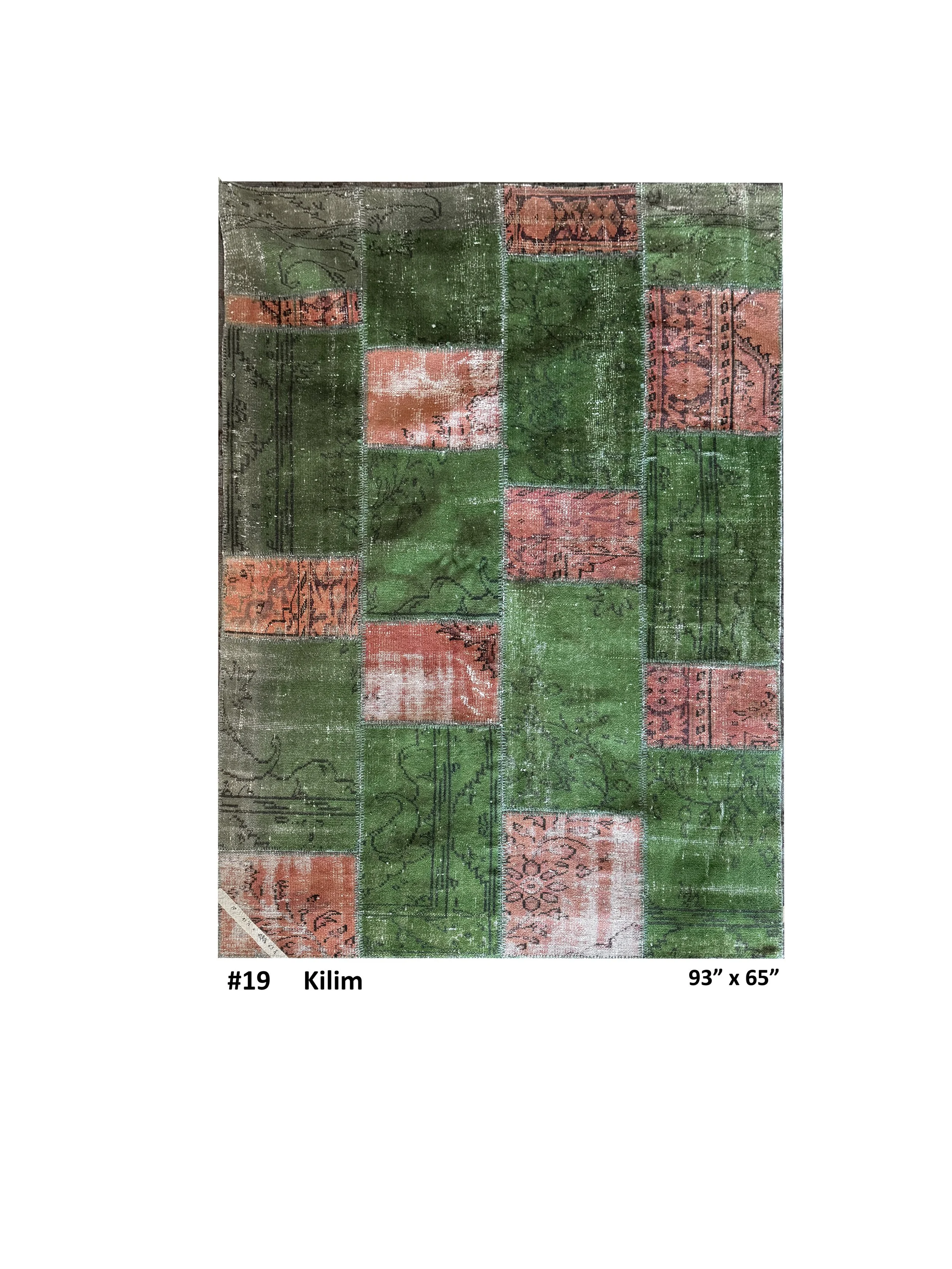 #19 Kilim  93" x 65"