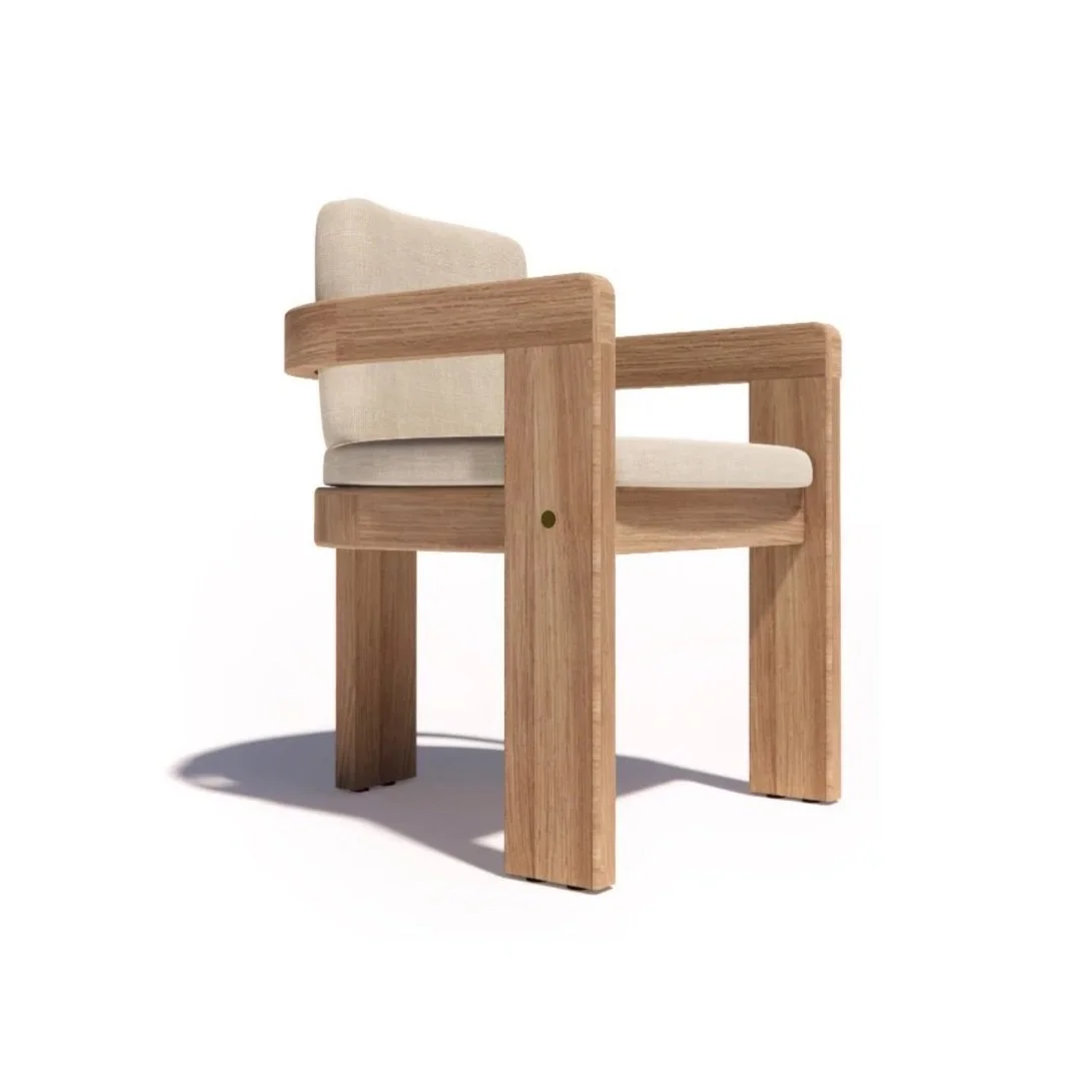 DARLA  TEAK  DINING  CHAIR
