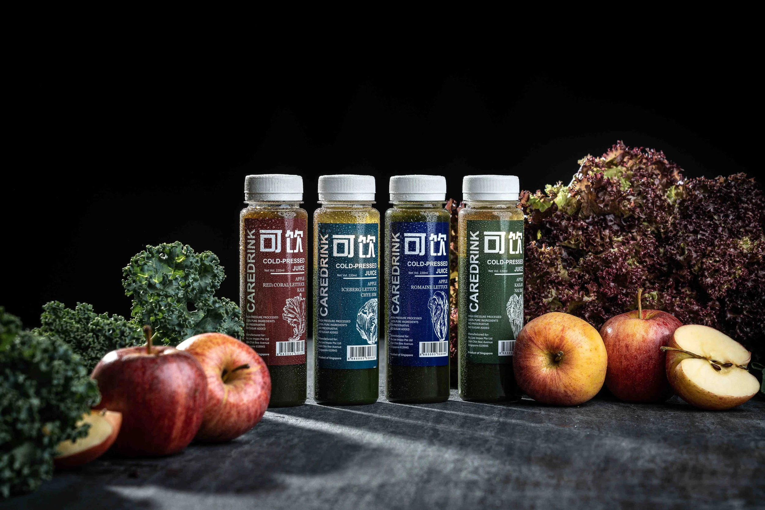 Organic Beverage Product Photography Studio Singapore