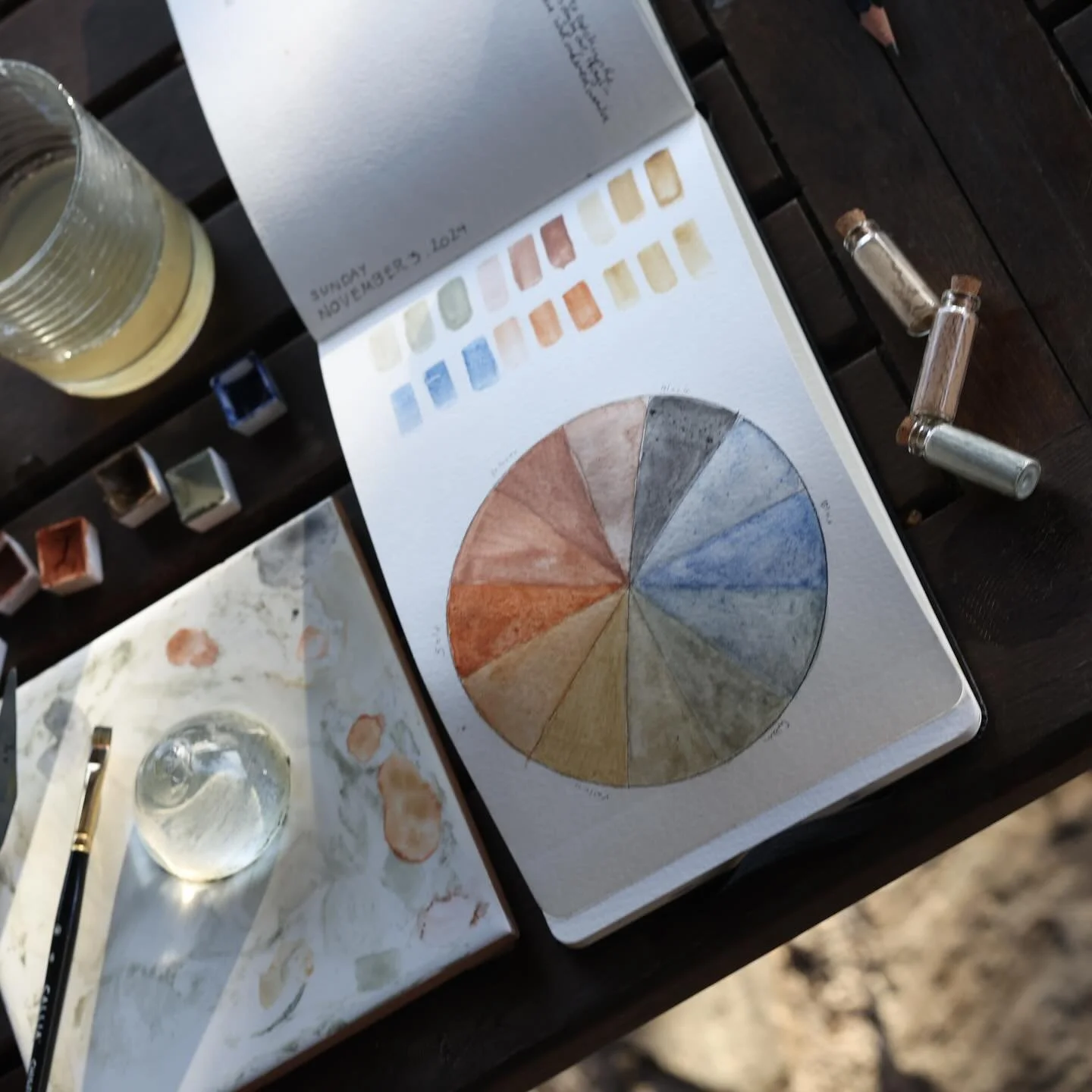 PANICALE DAY 14 // DOUBT AND INSPIRATION
The knowledge there was a bare three or four full residency days left lit a red coal of urgency that could be banked, but not extinguished. I reviewed the eclectic assembly of what I had accomplished with dism