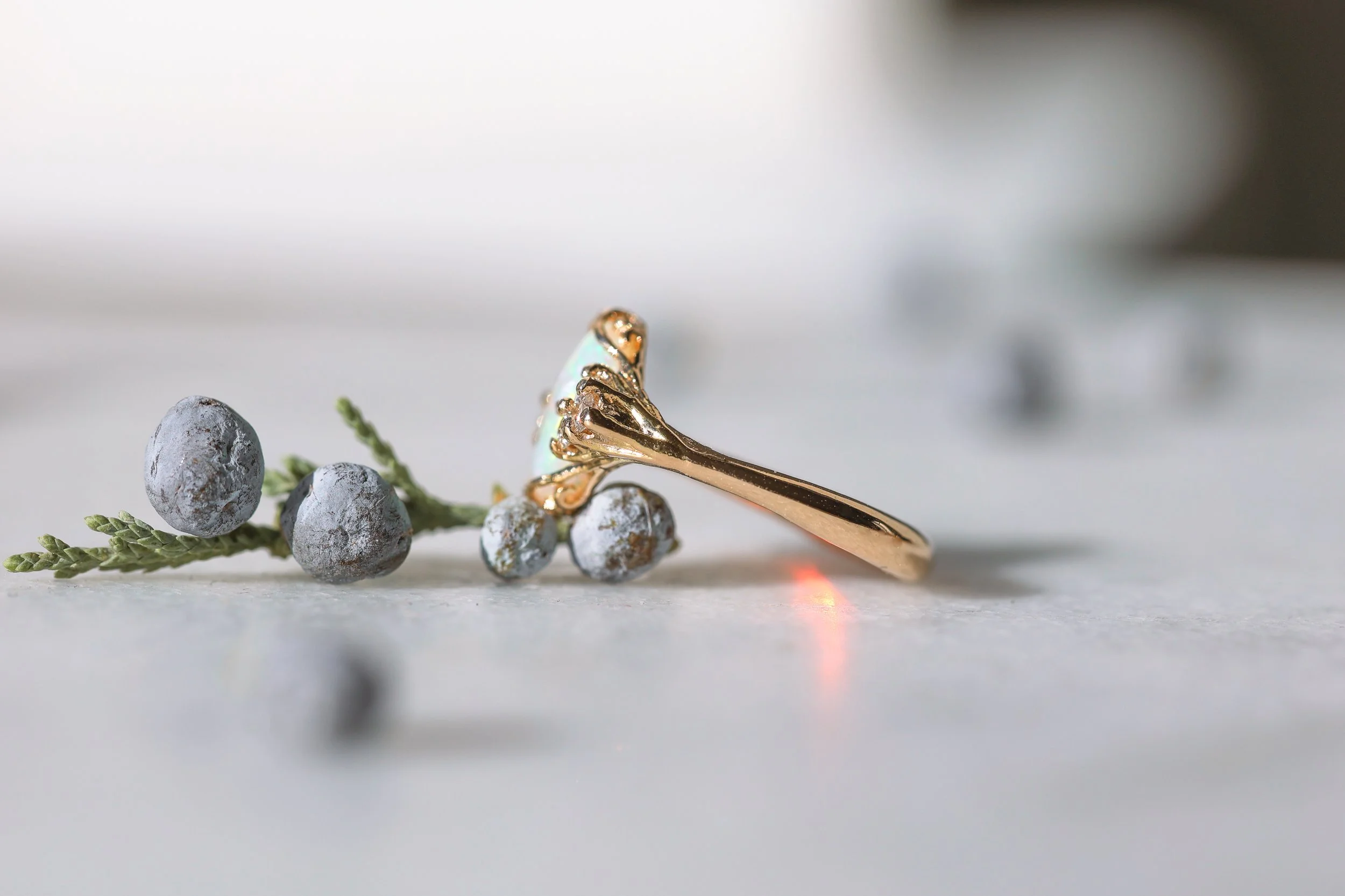 "Moonstruck Tree" (side detail)