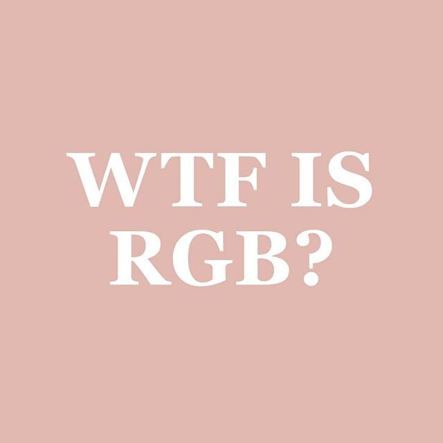 RGB, CMYK, PMS&hellip; what does it all mean! 🤯⁠ ⁠
⁠
RGB �⁠
Stands for Red, Green, Blue and is the colour mode used for all things digital. Your TV, computer and mobile phone displays are all made up of RGB pixels. Every colour you see on screen is 