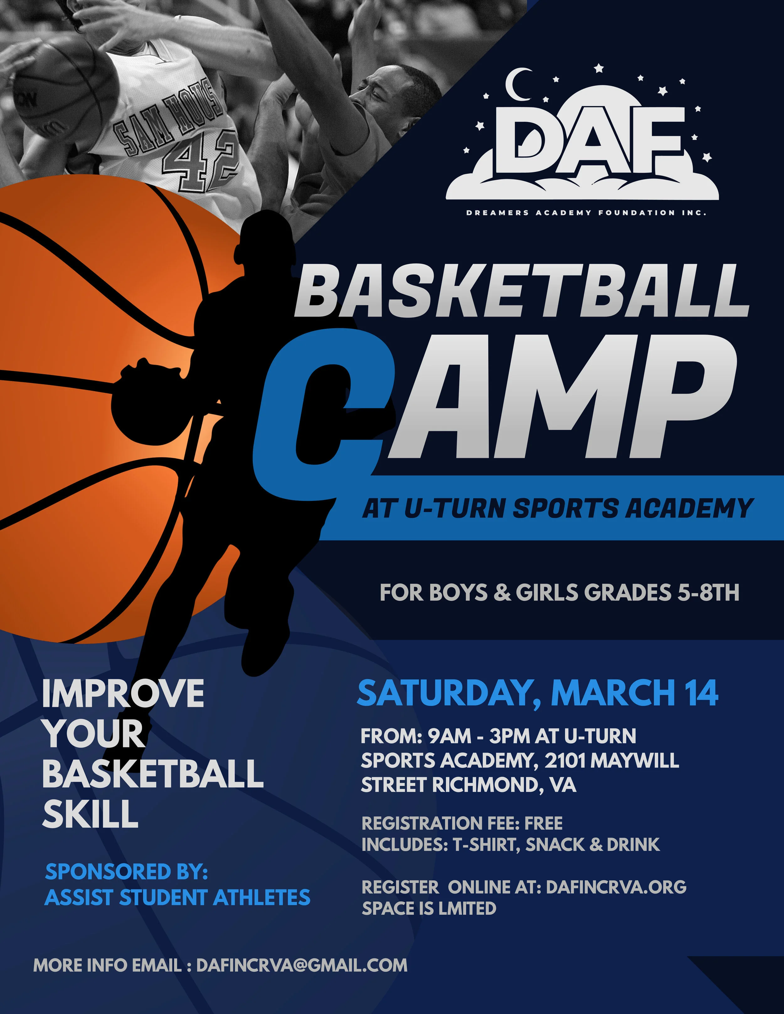Dreamers Academy Youth Basketball Camp