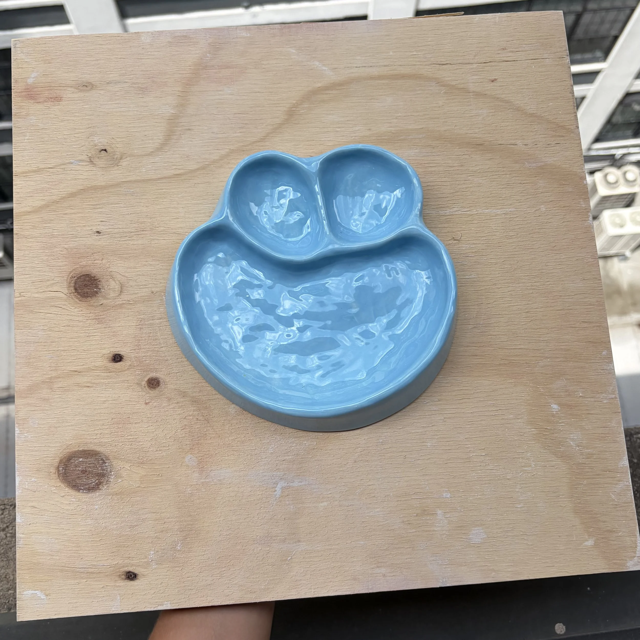 teal plate