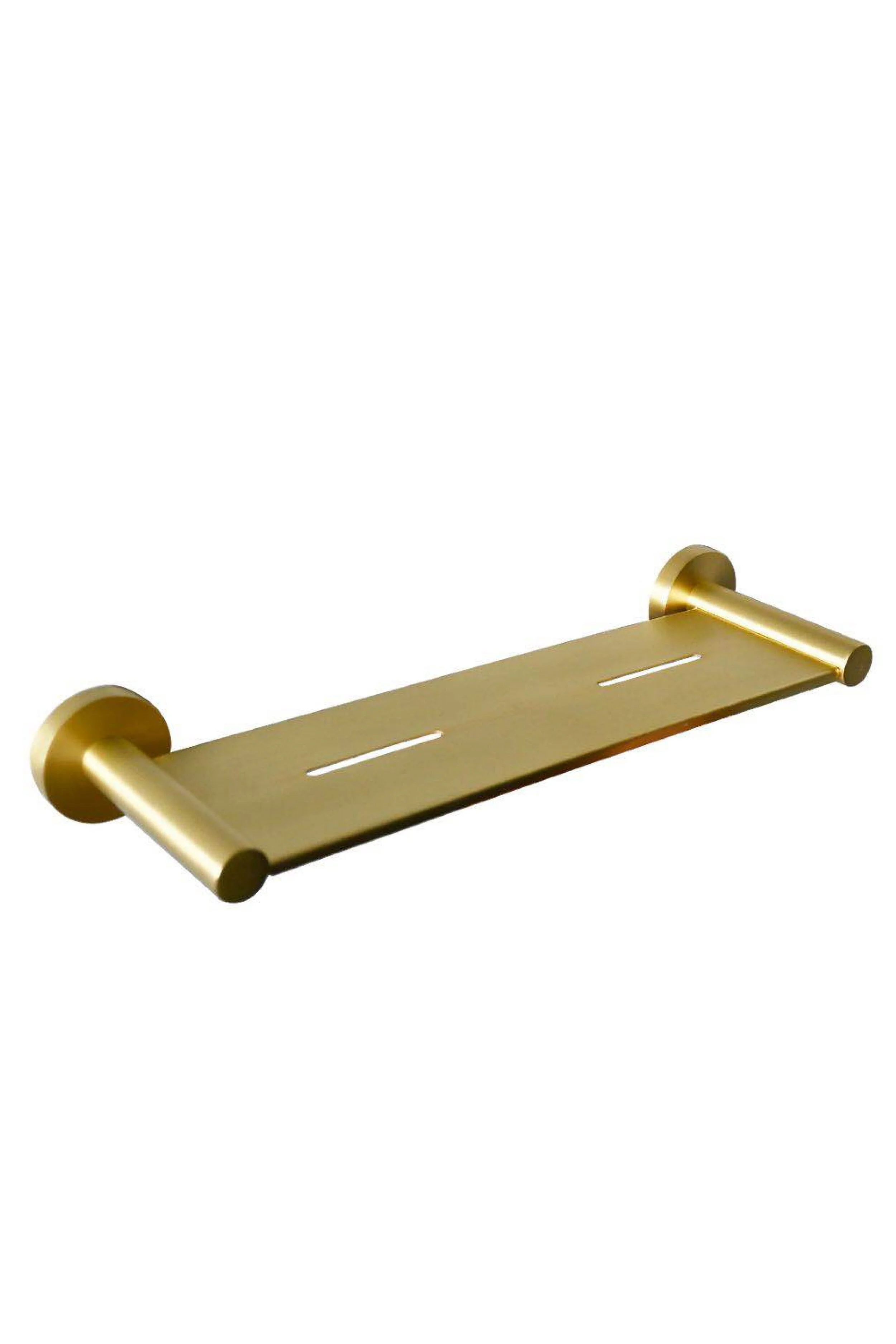 Radius shower shelf (various finishes)