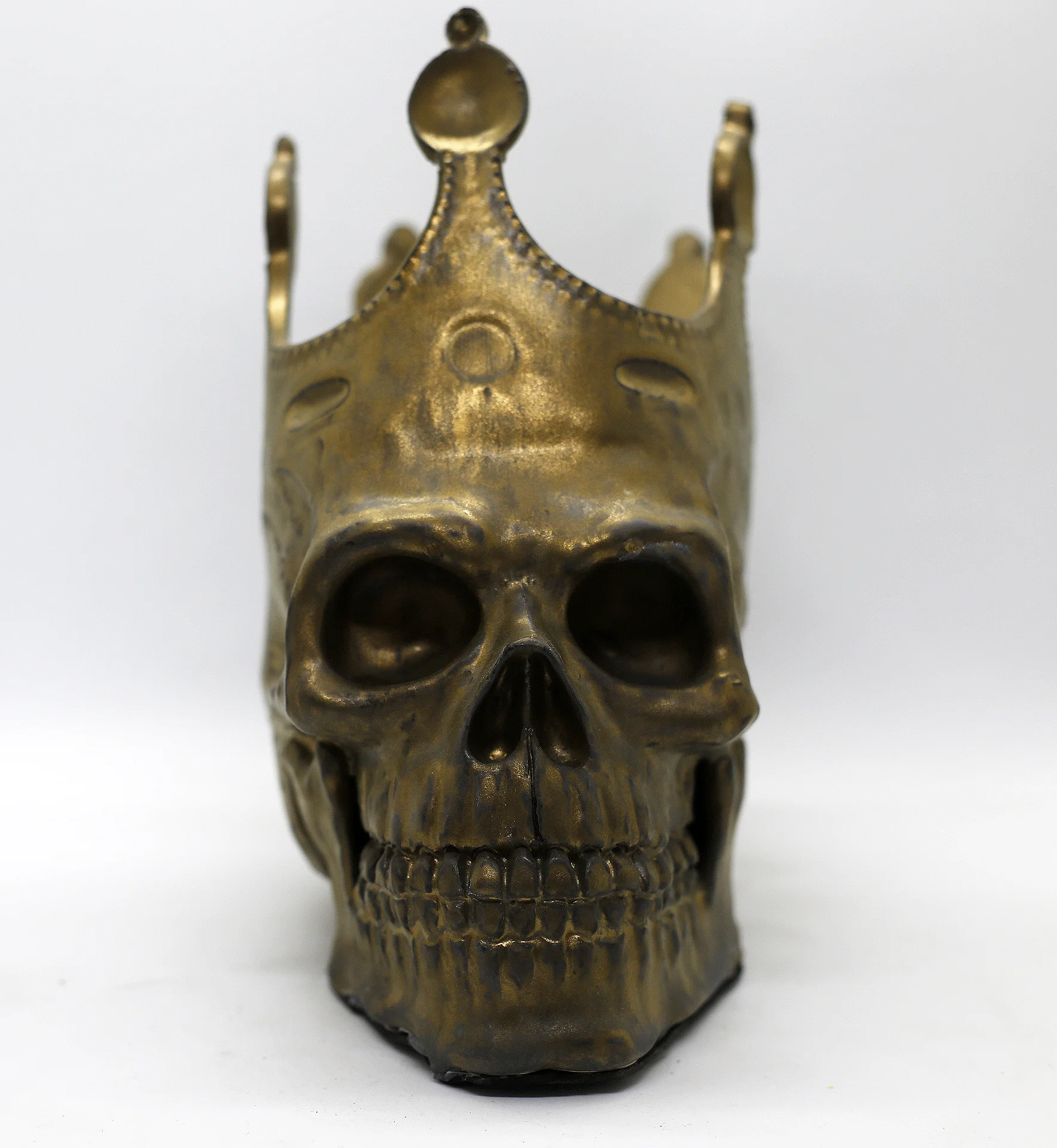 Bronze King Skull
