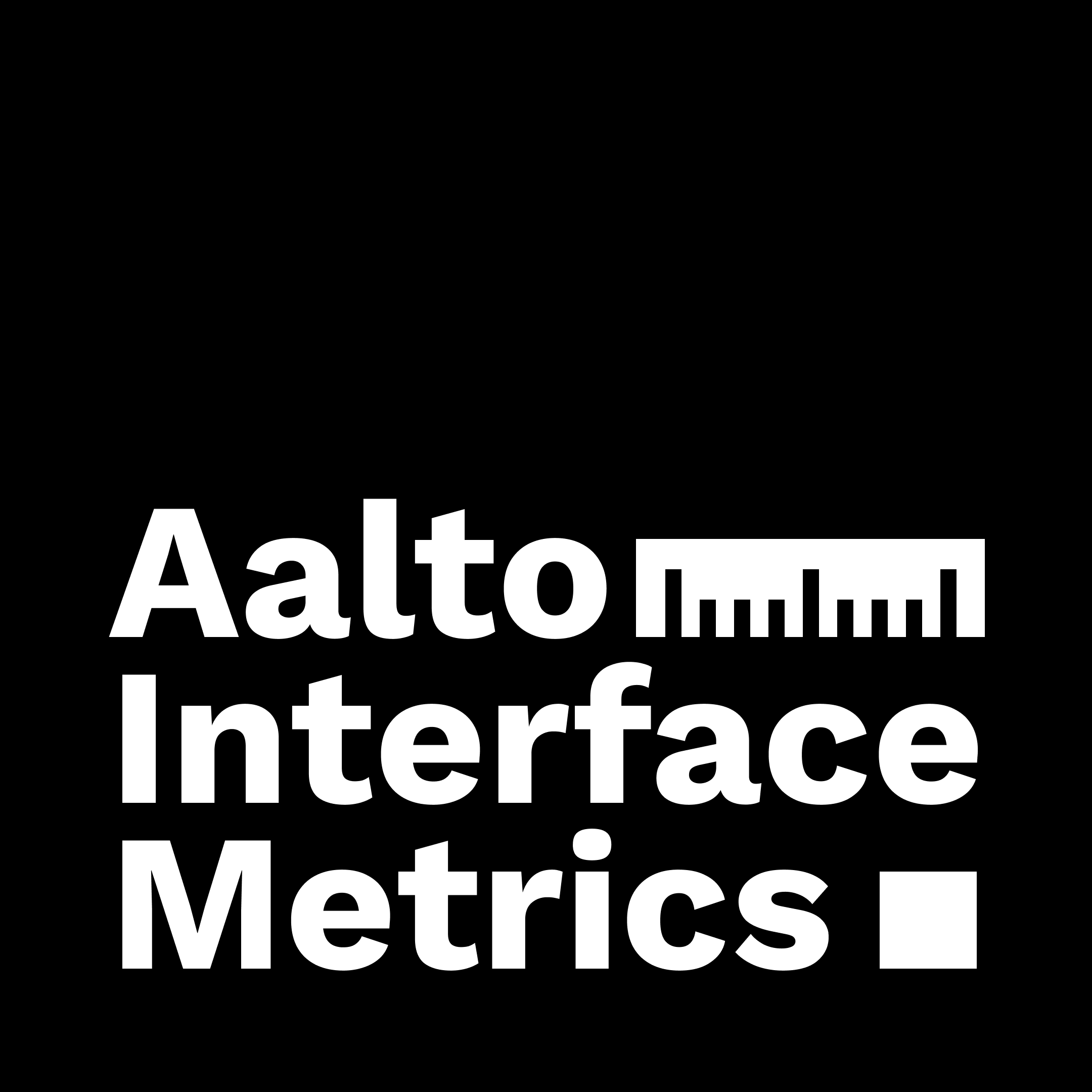 Aalto Interface Metrics