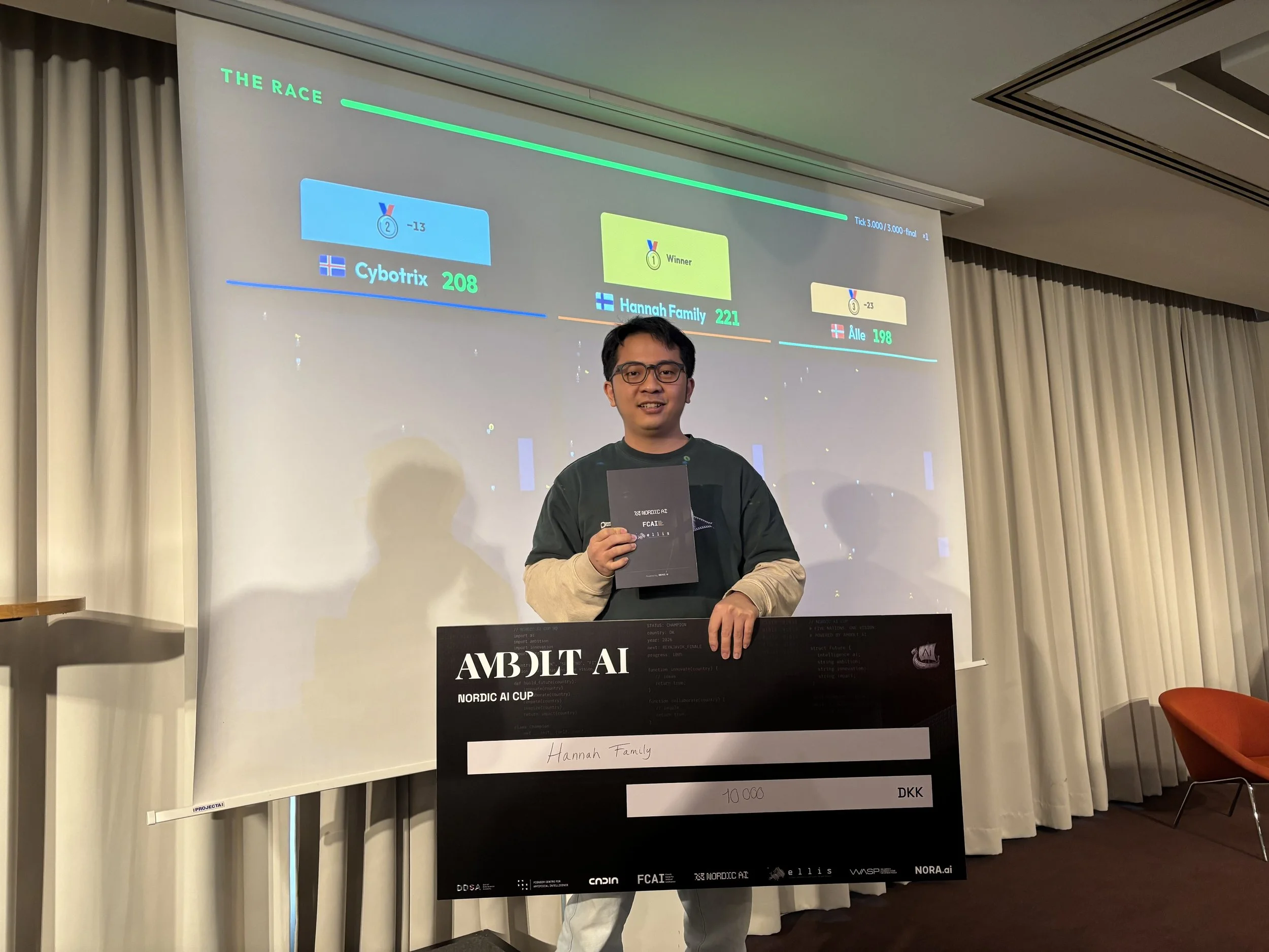 AI agents to the rescue as students battle it out to win the Nordic AI Cup