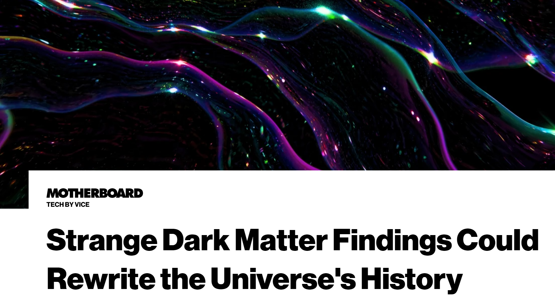 Are galaxies forming without dark matter?