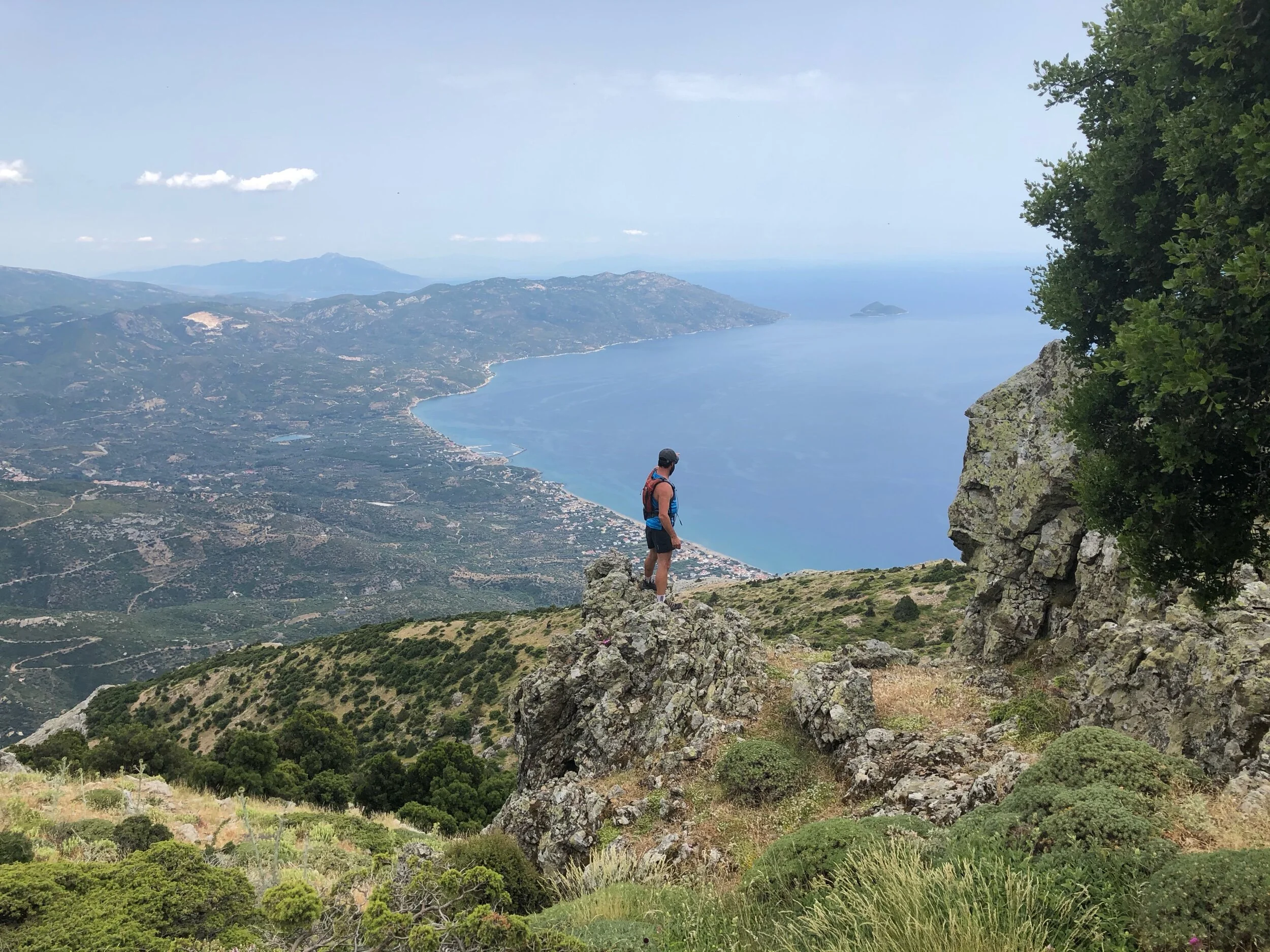 Hiking on Mount kerkis south west samos