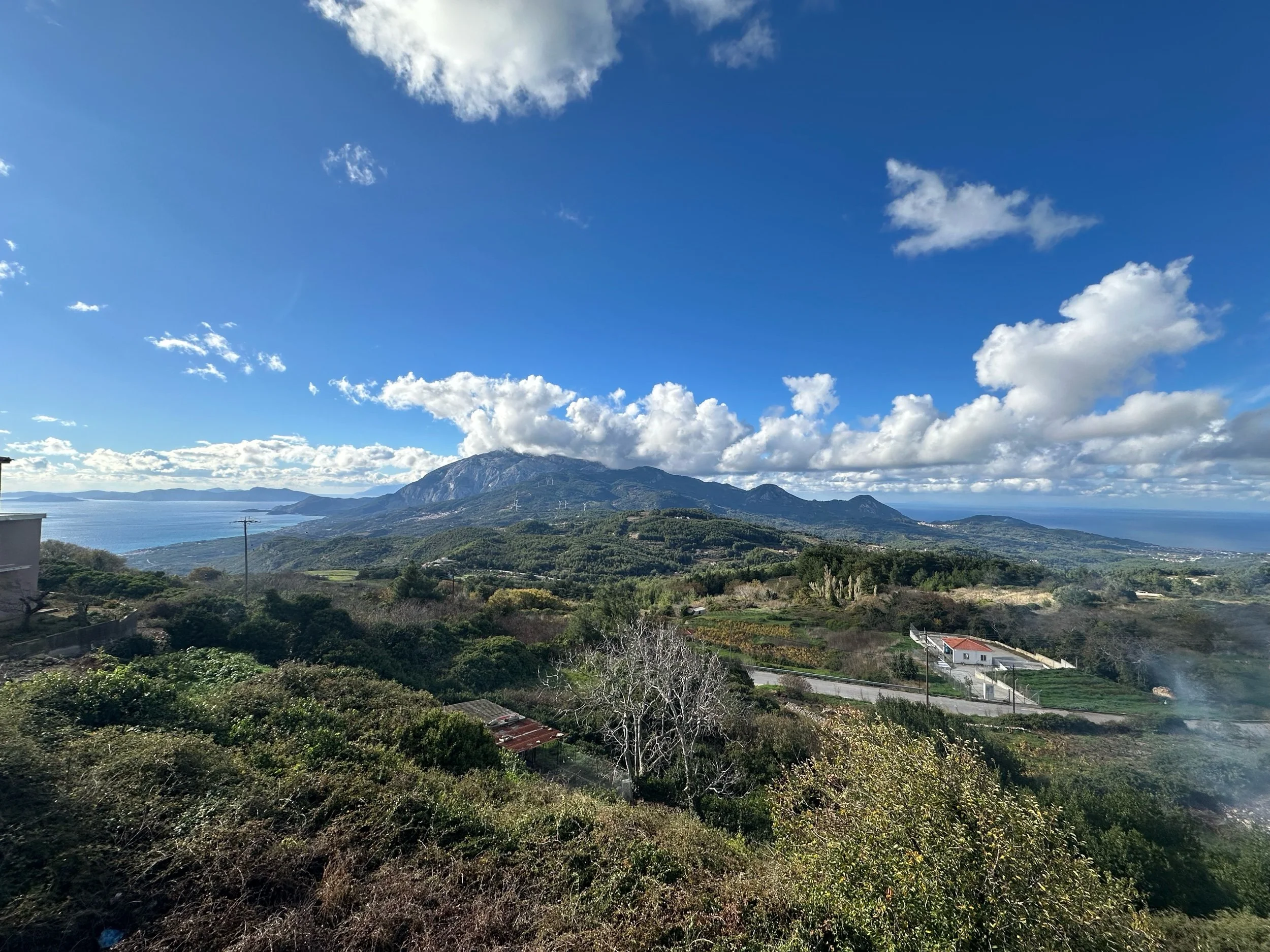 Hiking in Platanos village route 17 