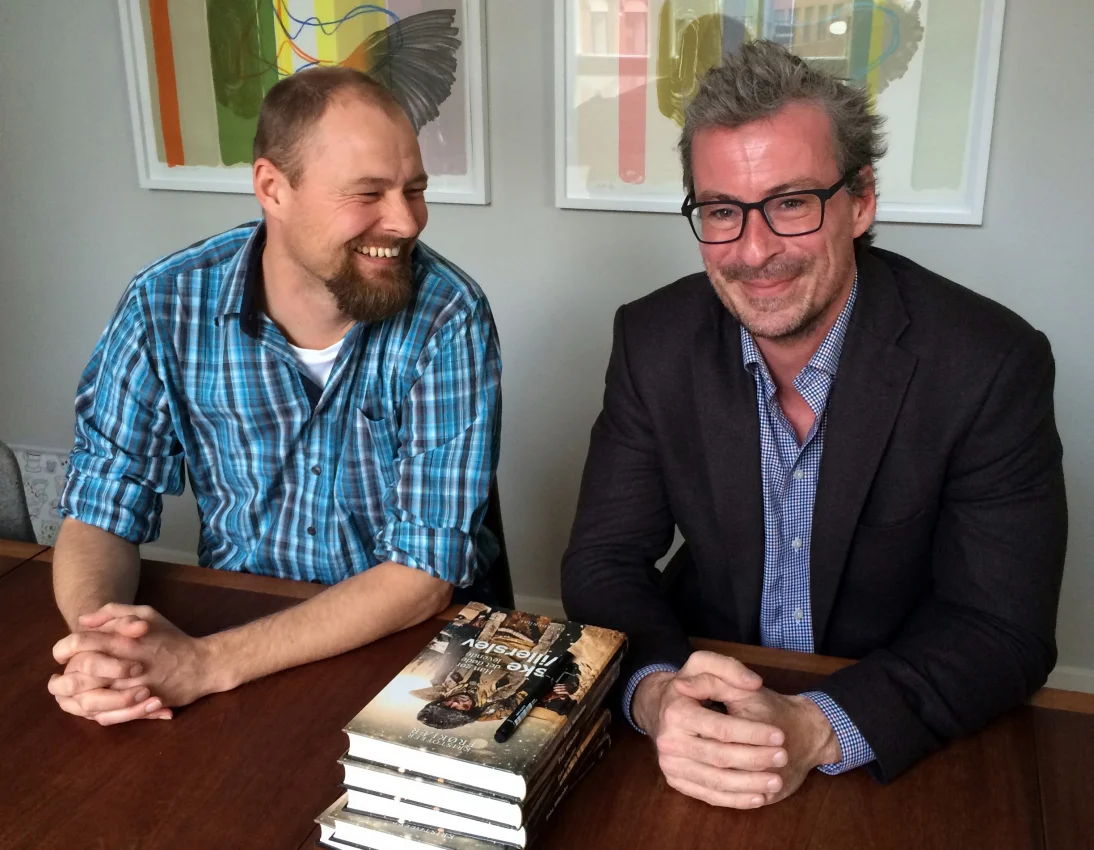 Kristoffer Frøkjær og Eske Willerselv