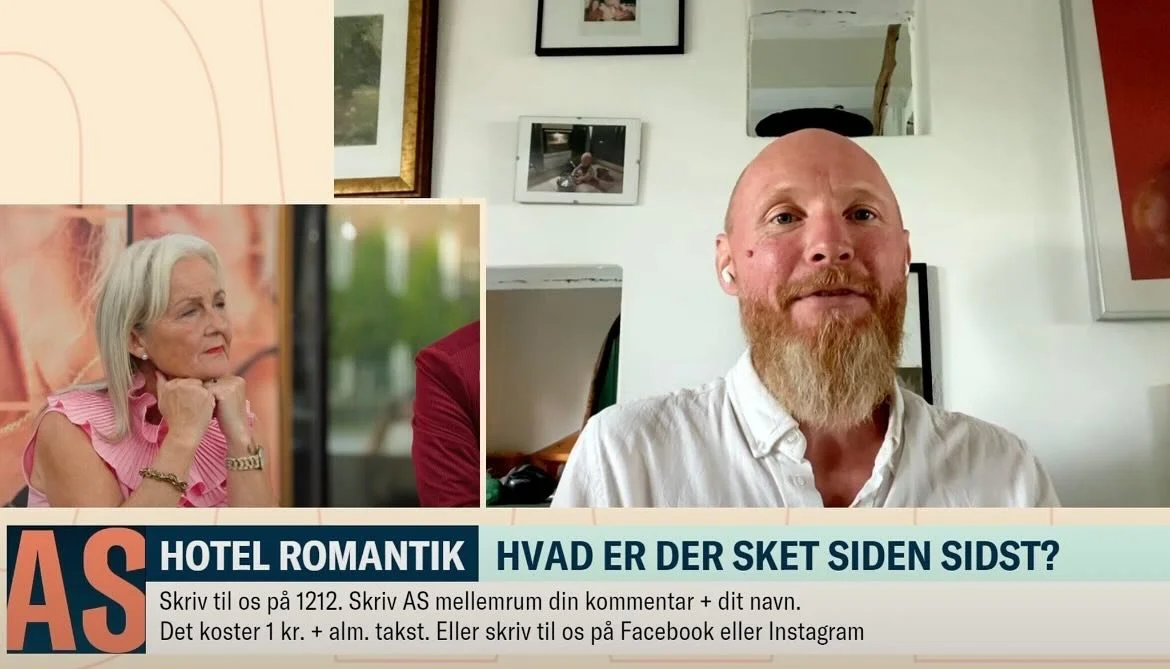 Aldersforsker @askejuul / Aske Juul Lassen var forleden g&aelig;st i Aftenshowet, da medvirkende fra TV programmet Hotel Romantik var p&aring; bes&oslash;g og talen, som er p&aring; alle l&aelig;ber, faldt p&aring; &ldquo;De nye gamle&rdquo; og sex. 