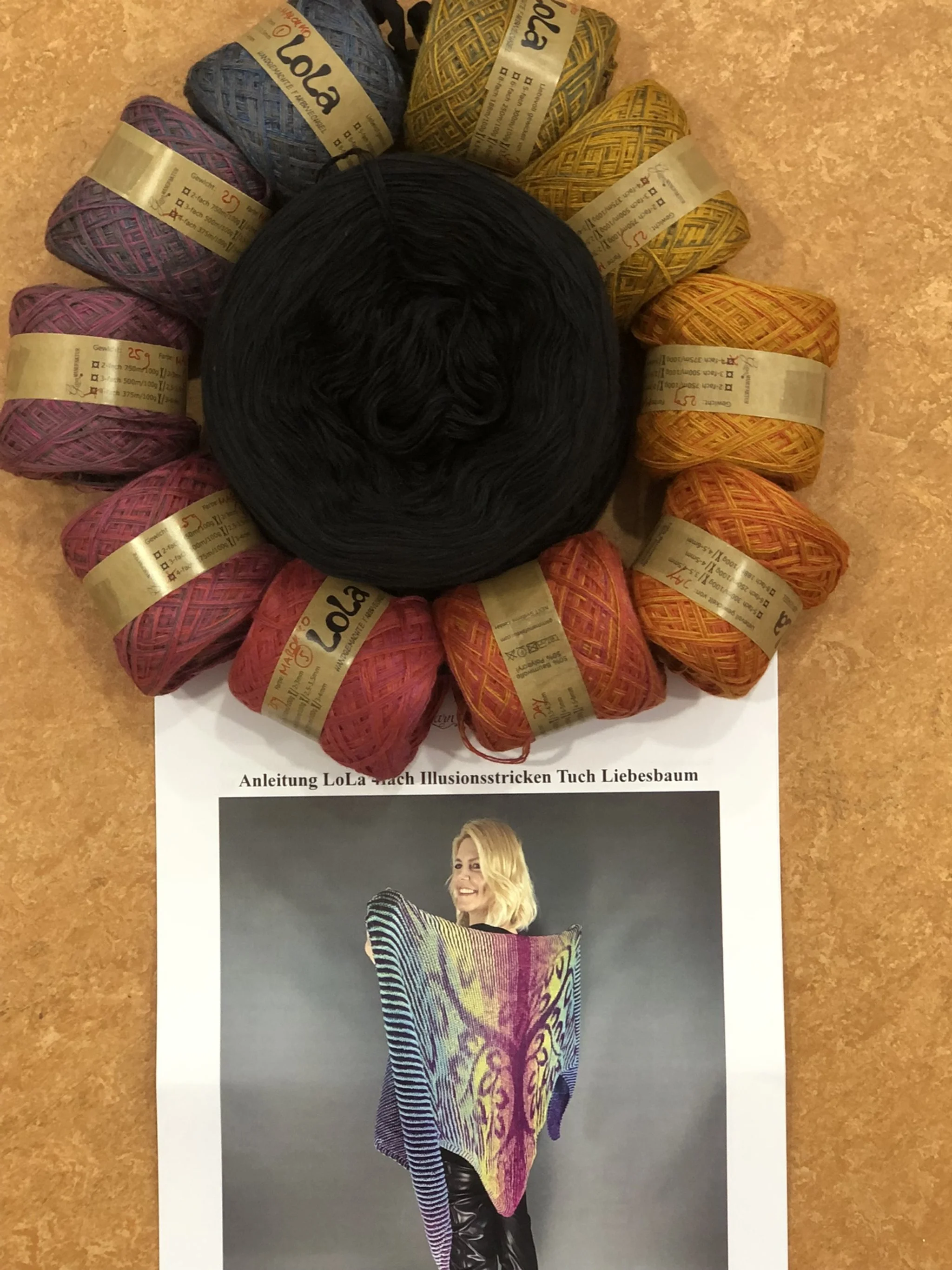 Im Trend: Schatten-/Illusionsstricken