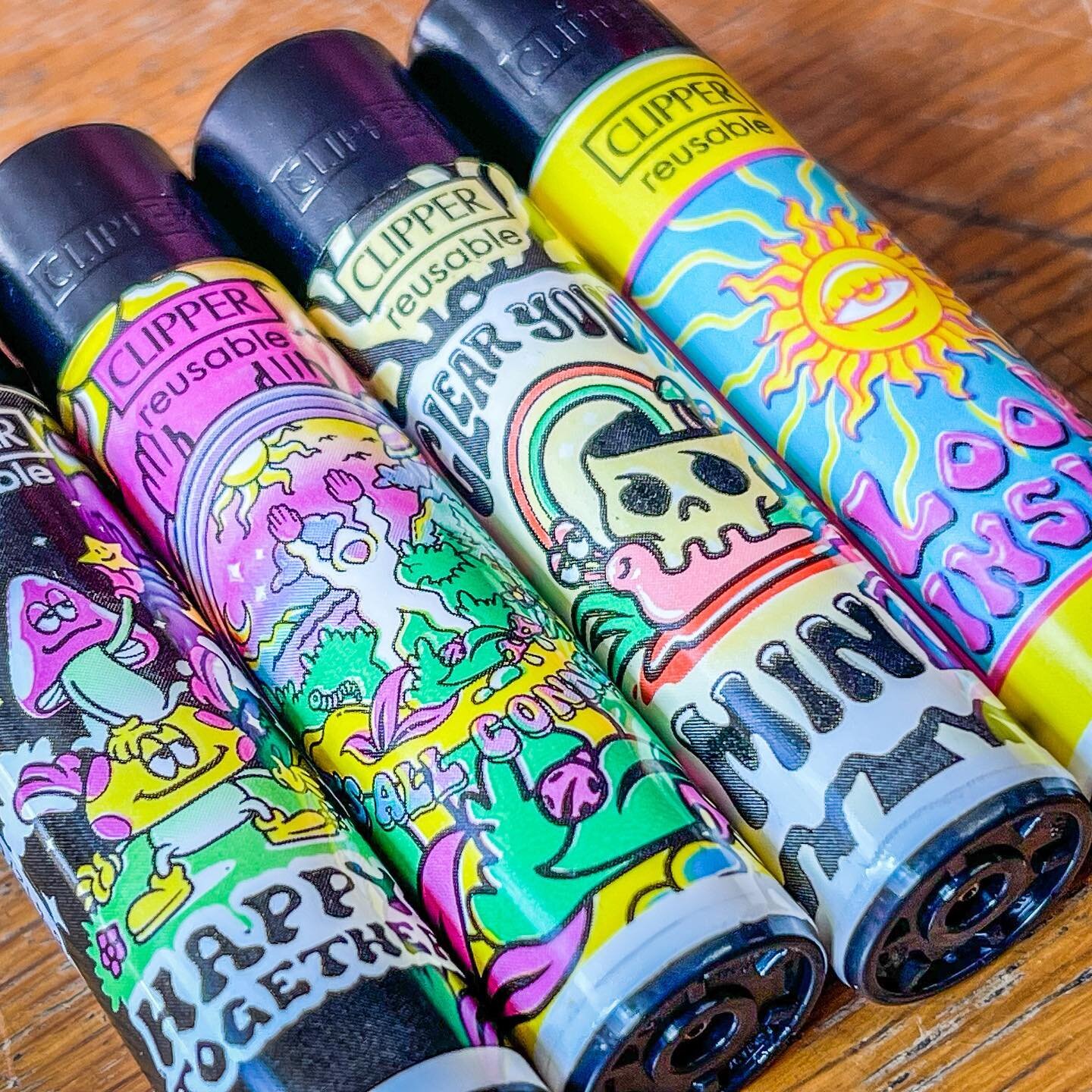 New limited edition clipper drop! Get them whilst you can they are flying out. Happy 420 y&rsquo;all 🫶🙌 #clipperligher #clipper #lighter #clearyourmind #lookinside #happytogether #itsallconnected #icenine #nottingham #independantbusiness