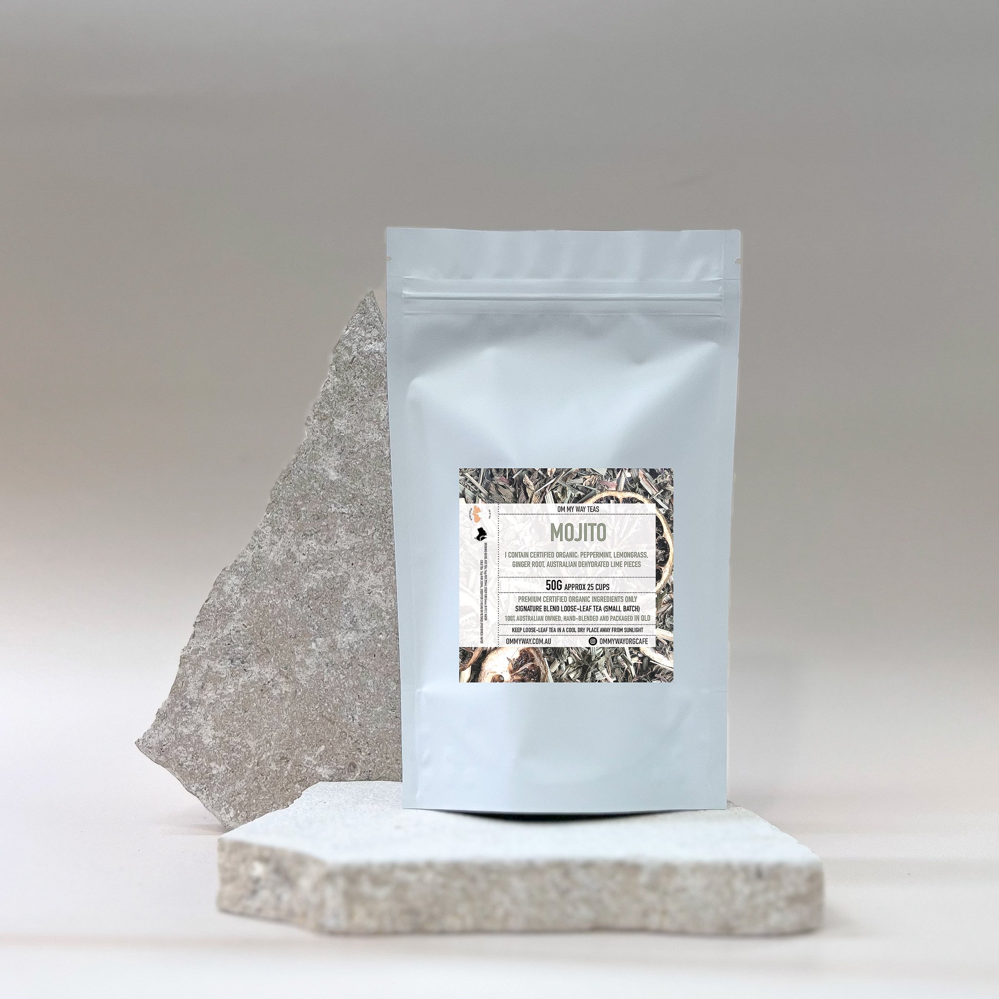 Organic mojito tea