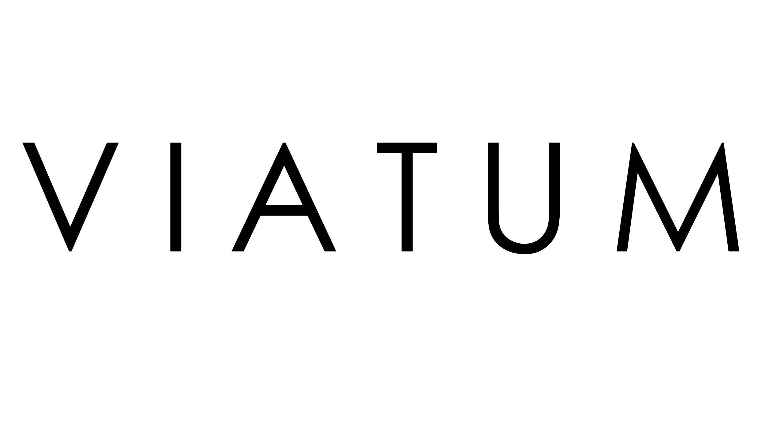 Logo Viatum agencia de viajes.