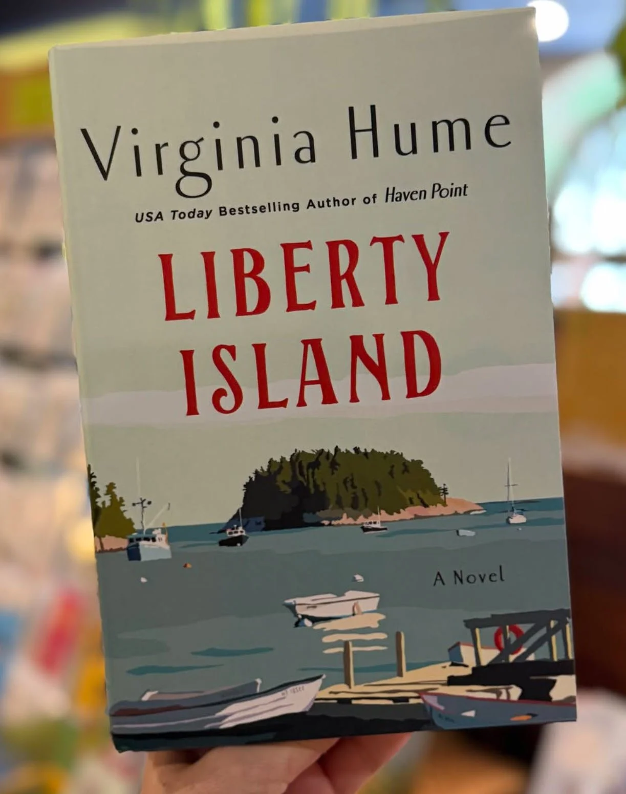 Liberty Island by Virginia Hume