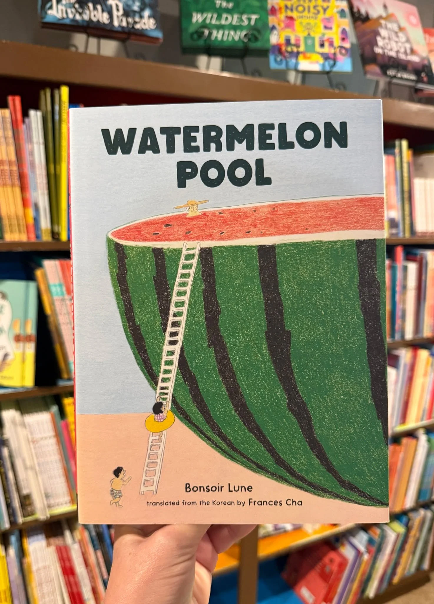 When the summer sun is in full force, there&rsquo;s only one way to beat the heat: dive into a watermelon pool. After a large watermelon gets split in half, everyone in the village dives in, digging into the fruit and making slides from the rind whil