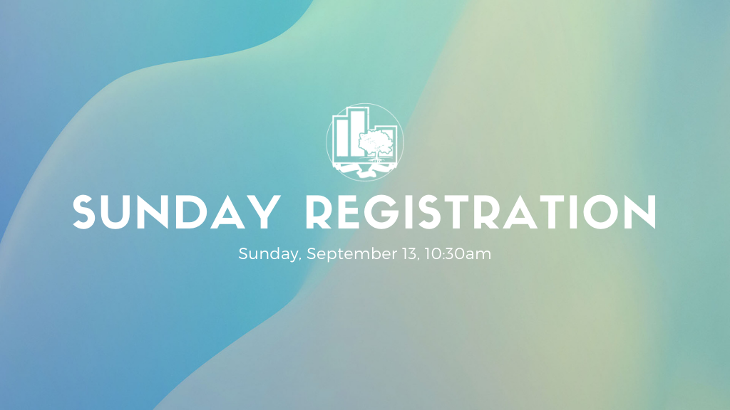 Sunday Registration | September 13, 2020