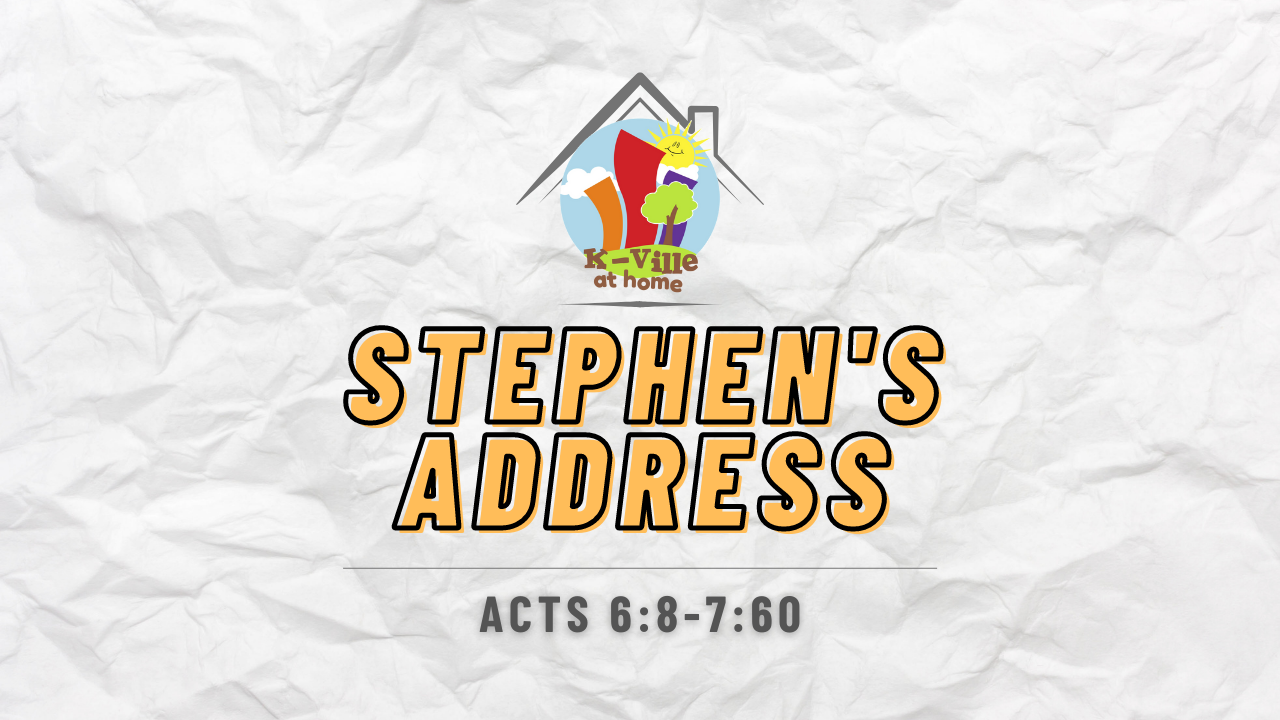 Stephen's Address | K-Ville at Home (5/1/22)