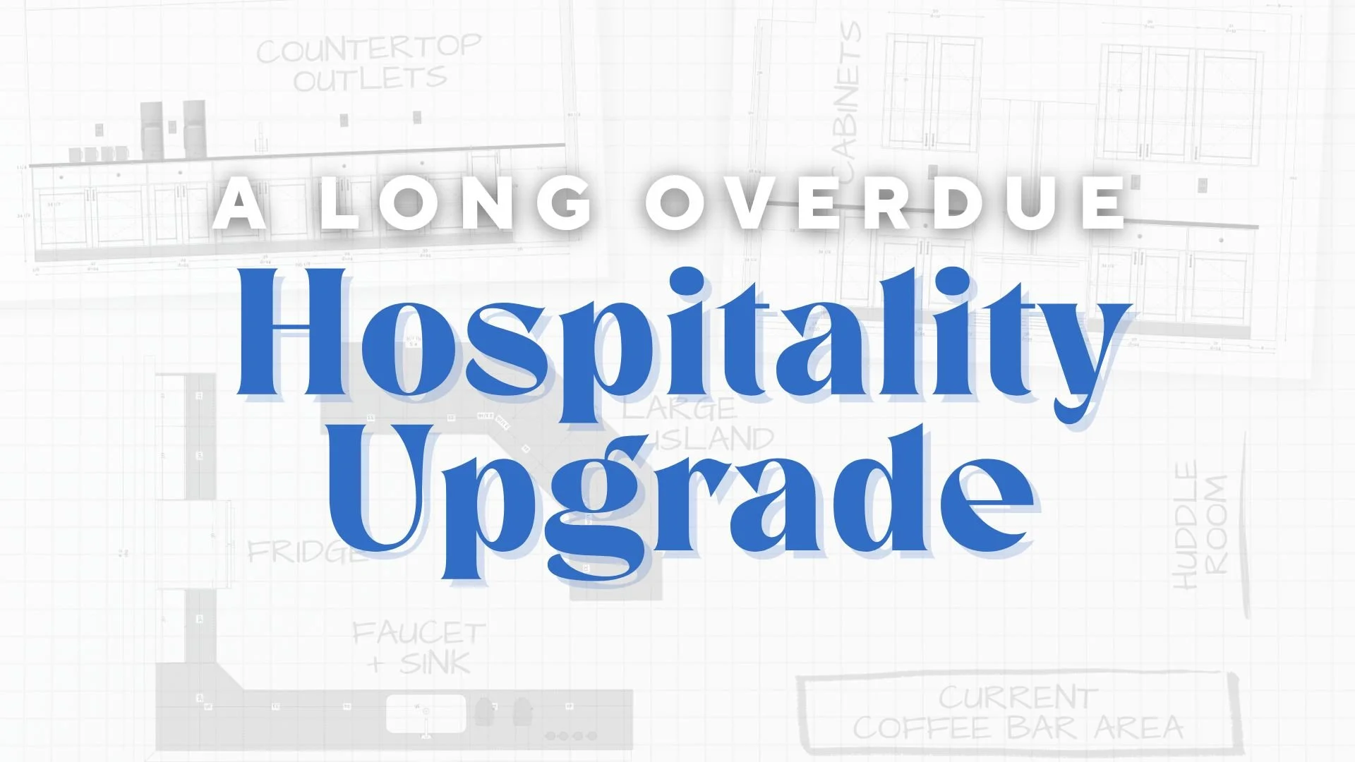 Prep &amp; Serving Area | Hospitality Upgrade!