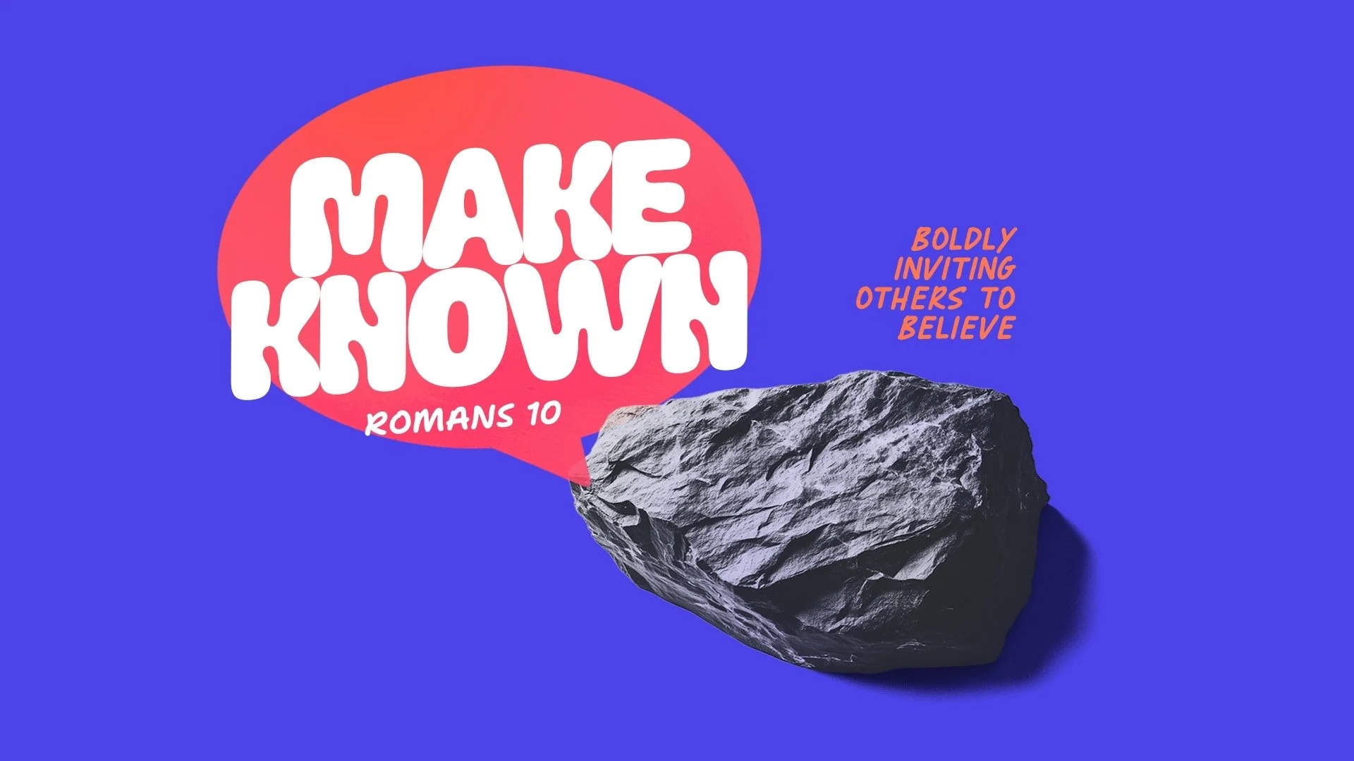 Boldly Speak (Romans 10) | 1/19/25