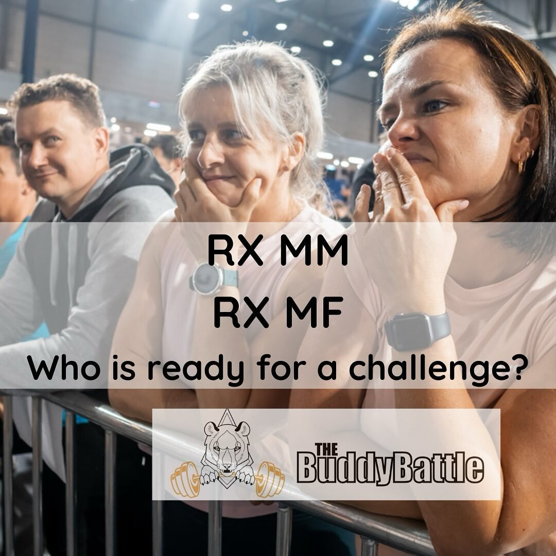 RX categories get 2 days of competition 🔥

Price money for top 3 finishers ⚔️

Who&rsquo;s in for a challenge??

More info in Bio! 
10&amp;11 th of August
Location: Beerse, Belgium

#rxcompetition #thebuddybattle #hwpo #challengeyourself
