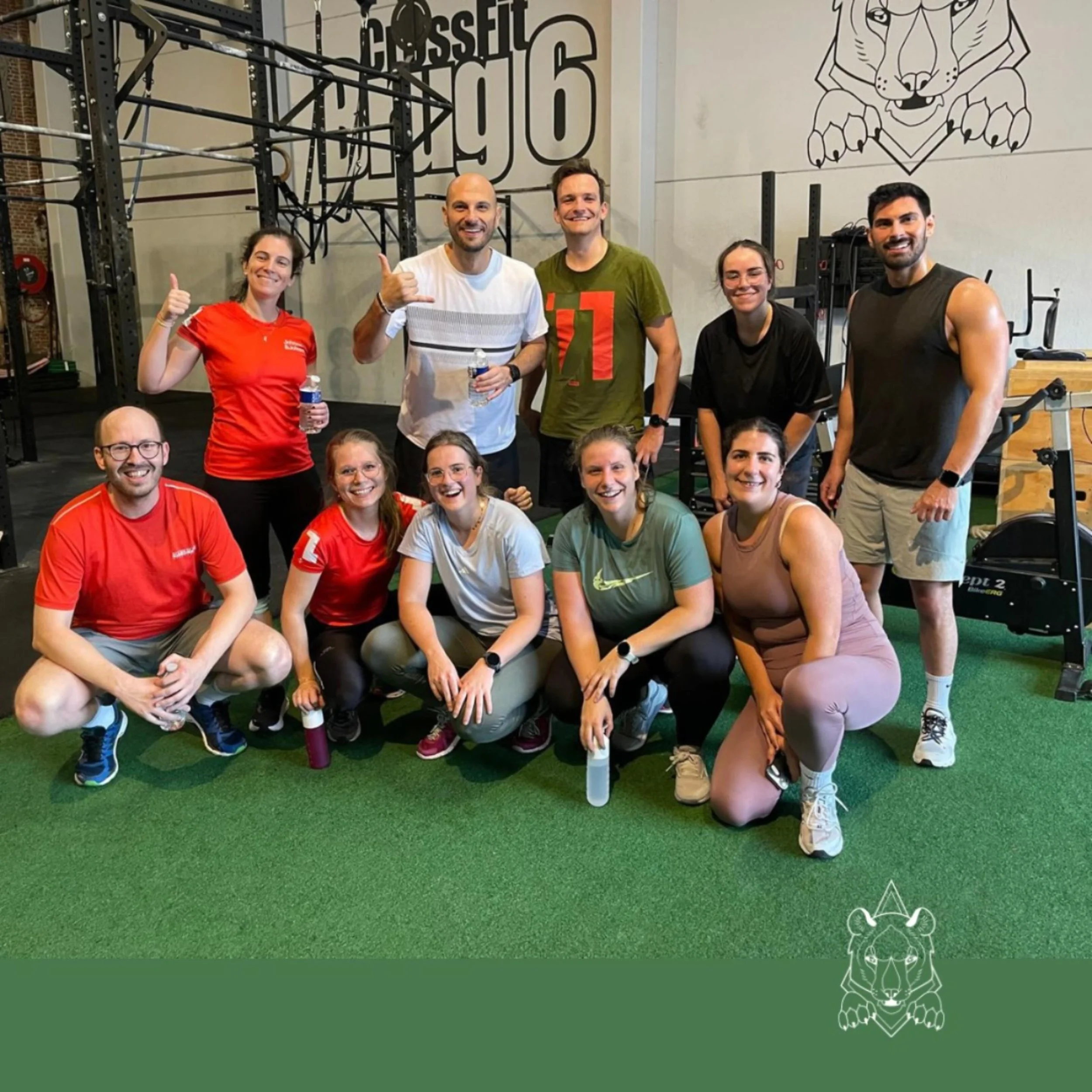 Yesterday a group of J&amp;J Beerse did a CrossFit drop in @ Brug6! 🤩

They had a great time ❤️

#crossfit #fun #teambuilding