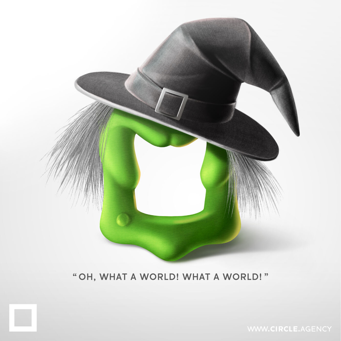 wicked_green_character_funny_yellow_hat_comedy_creative_square_shape_circle_visual_communication_branding_advertising_design_digital_media_agency.jpg