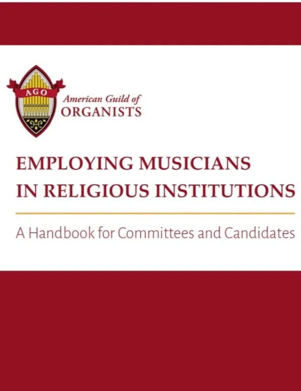 Employment in Religious Institutions: A Handbook