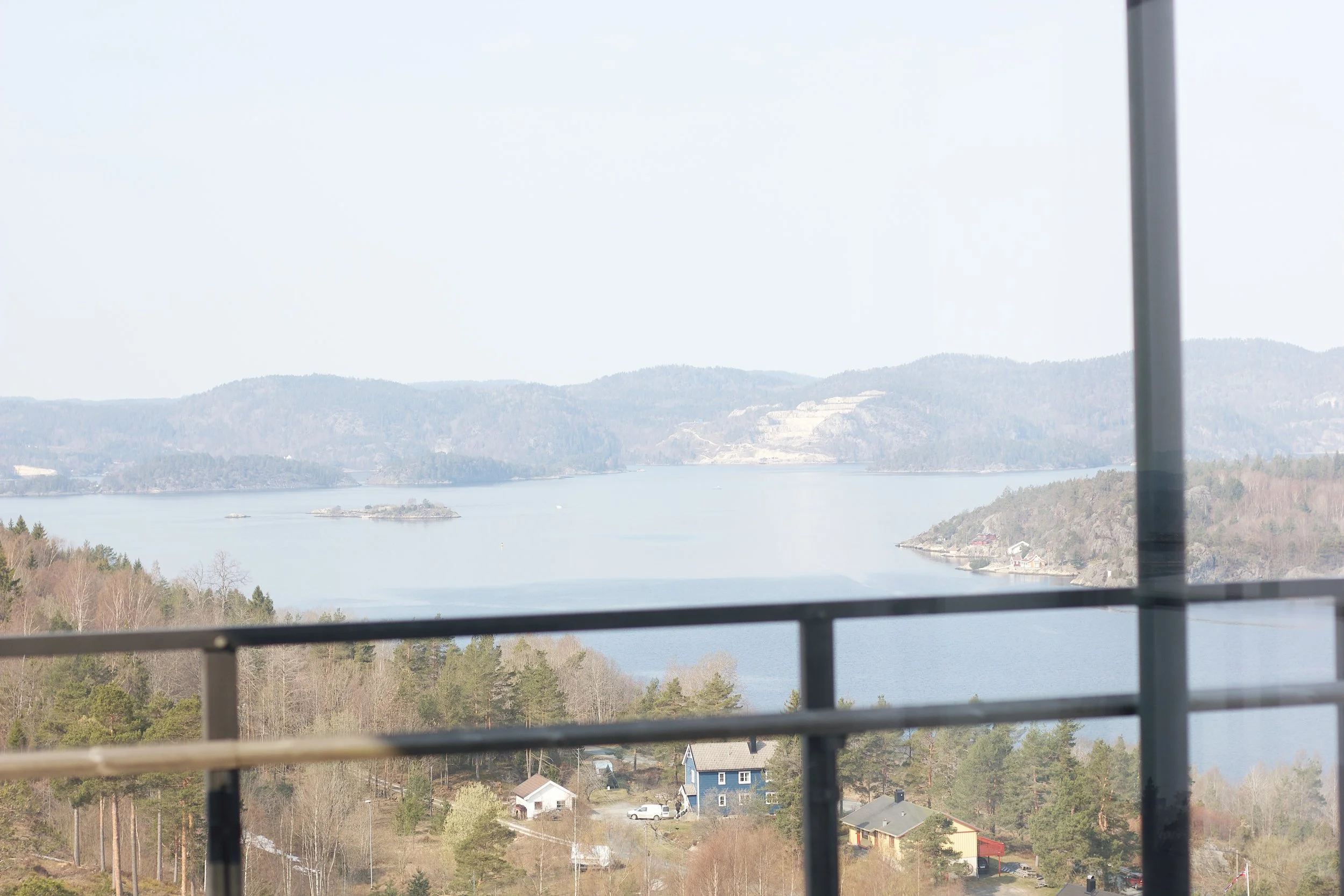 Min utsikt fra hotellrommet!