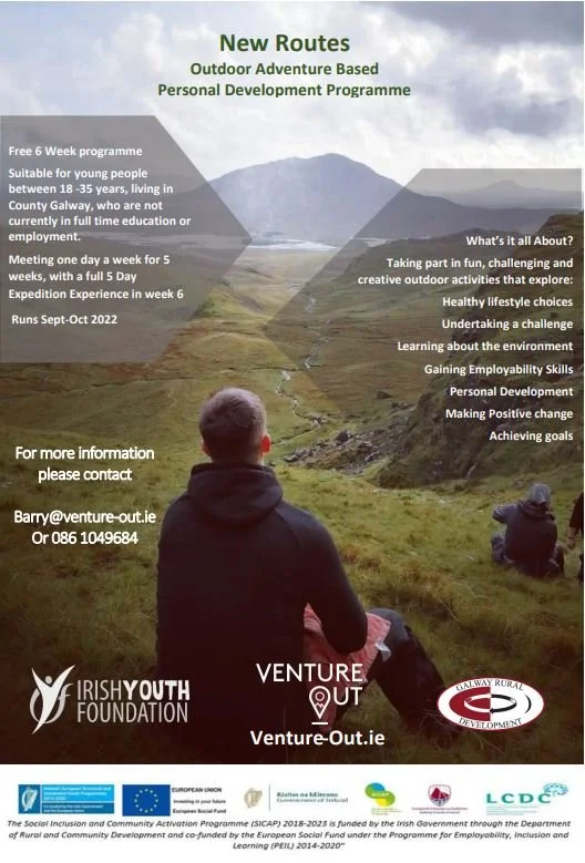New Routes Programme Starting this Autumn in Galway County