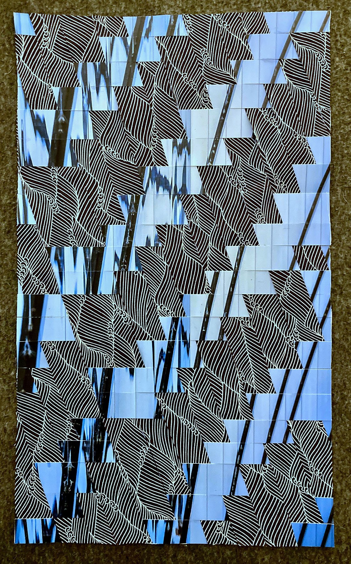 Prompt: off-prompt (which was Hexagonal weaving)