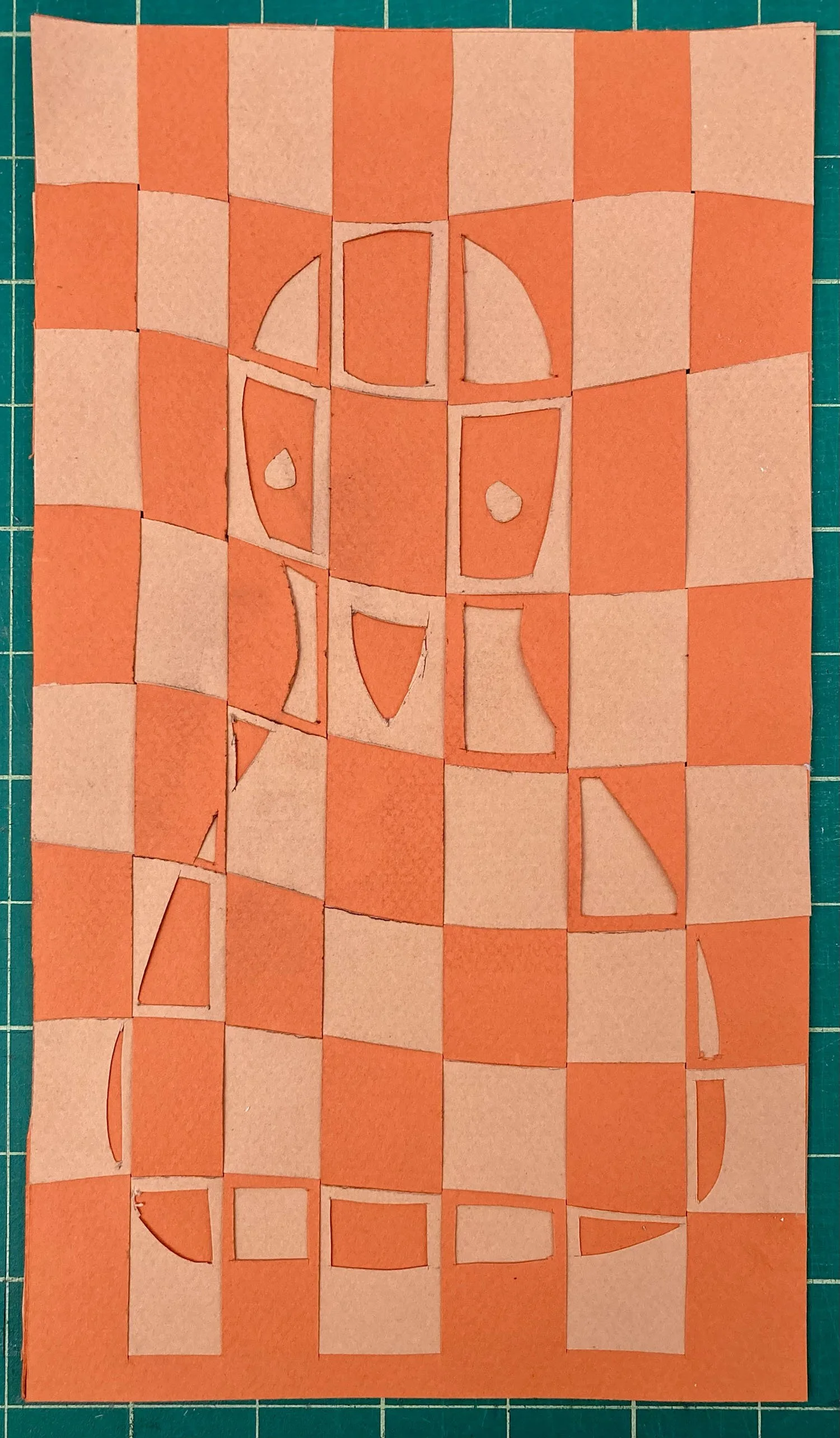 Prompt: Highlight / Windows Cut In Both Warp and Weft