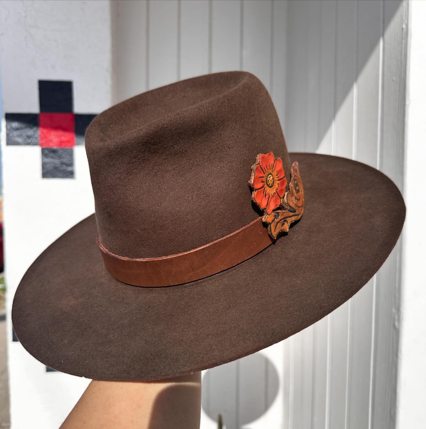 Hat restoration&hellip; 
Moth holes and wear.. it always feels good to restore a hat and create a hat band with something that belonged to a loved one and then get to wear it themselves. That&rsquo;s why we believe in high quality fiber. These are no