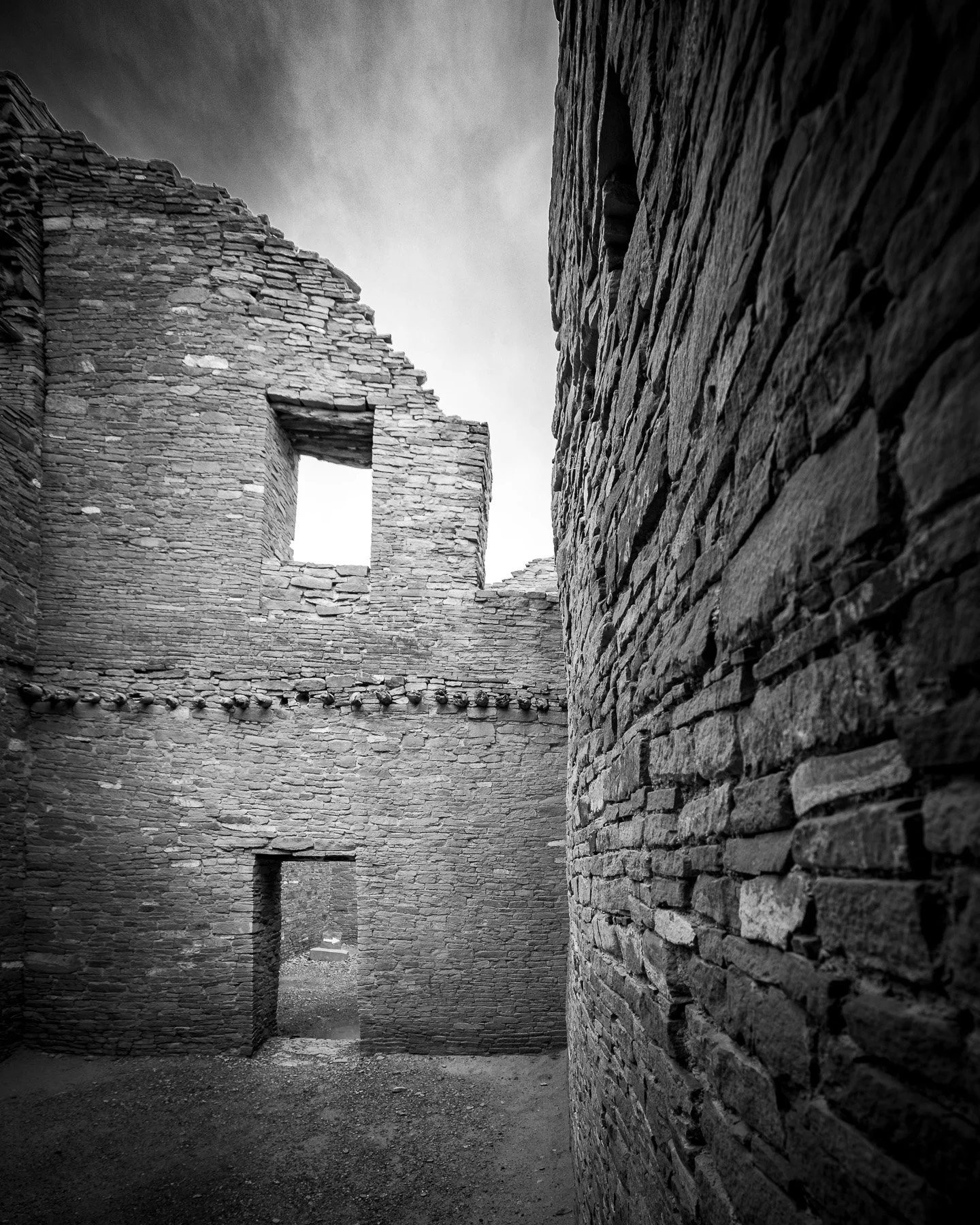 Ruins at Chaco Canyon